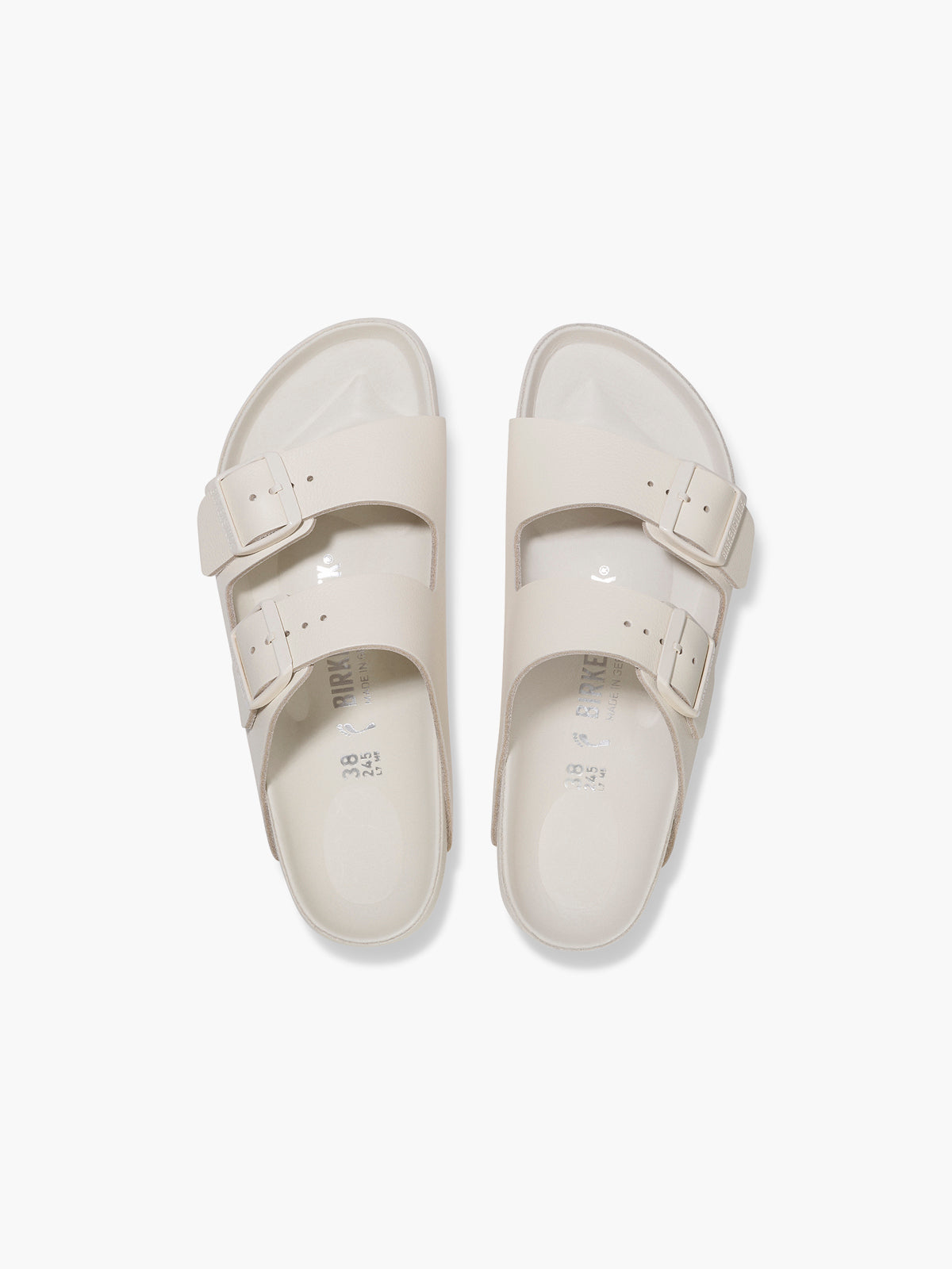 Birkenstock Arizona Exquisit Natural Leather Eggshell