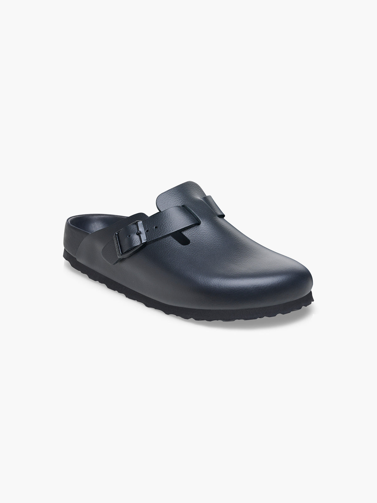 Birkenstock Boston Exquisit Natural Leather Black