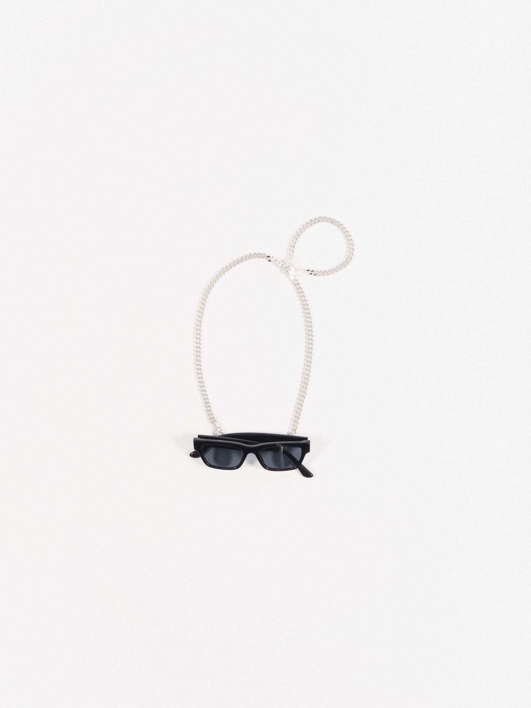 Eyeglass Holder Silver