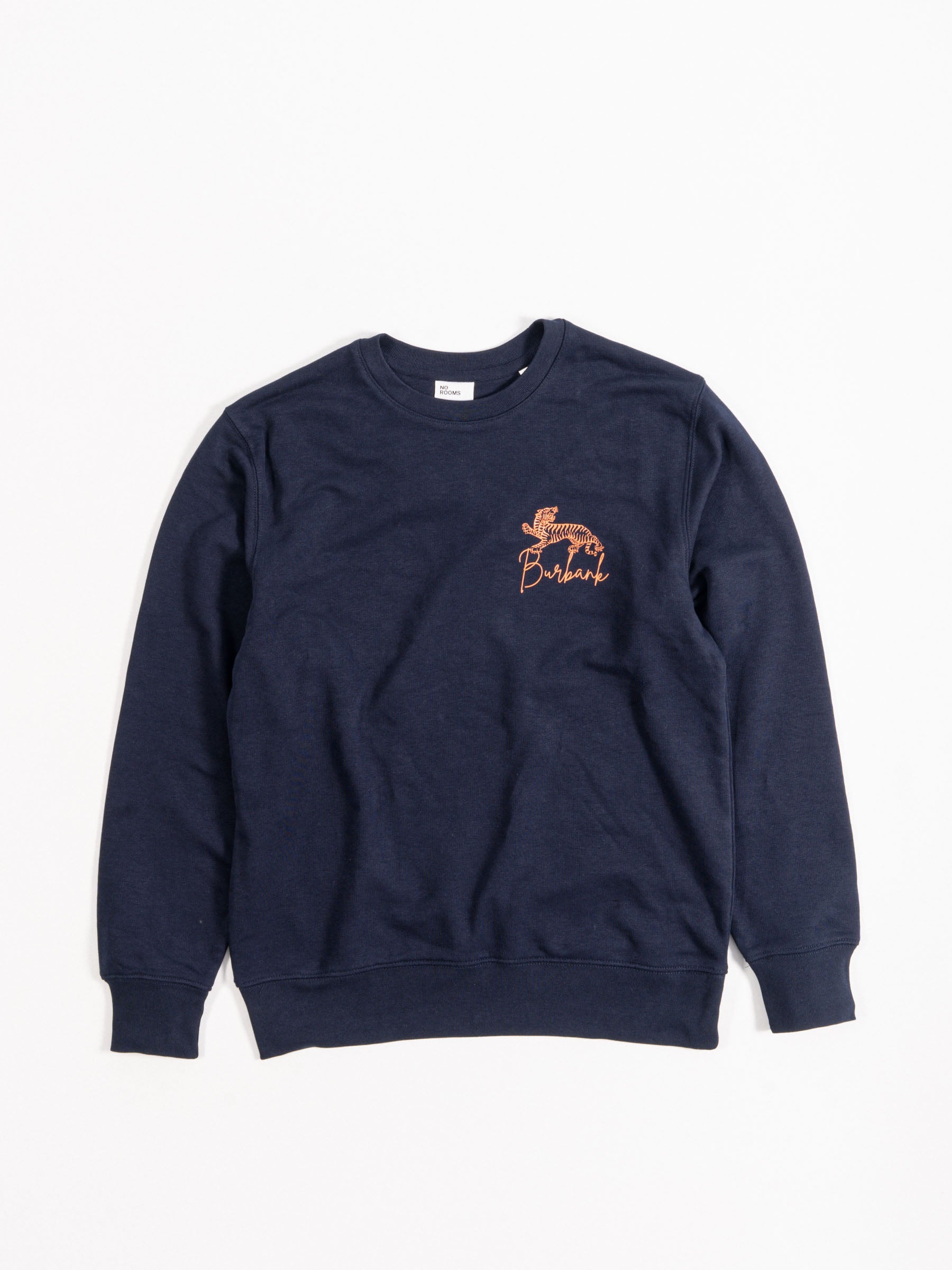 Classic Logo Crewneck Sweater Dark Blue