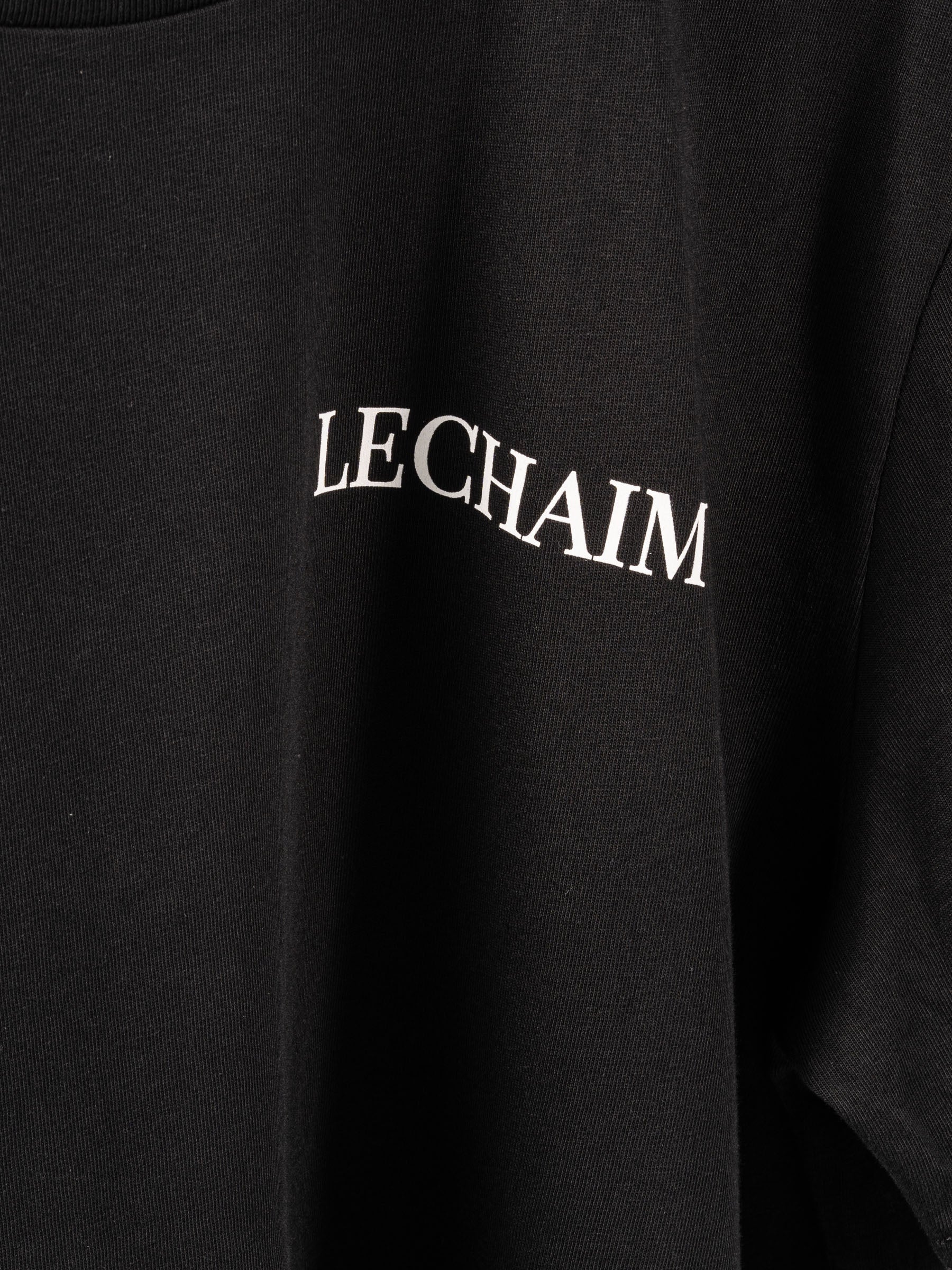 Classic Lechaim Tee Black