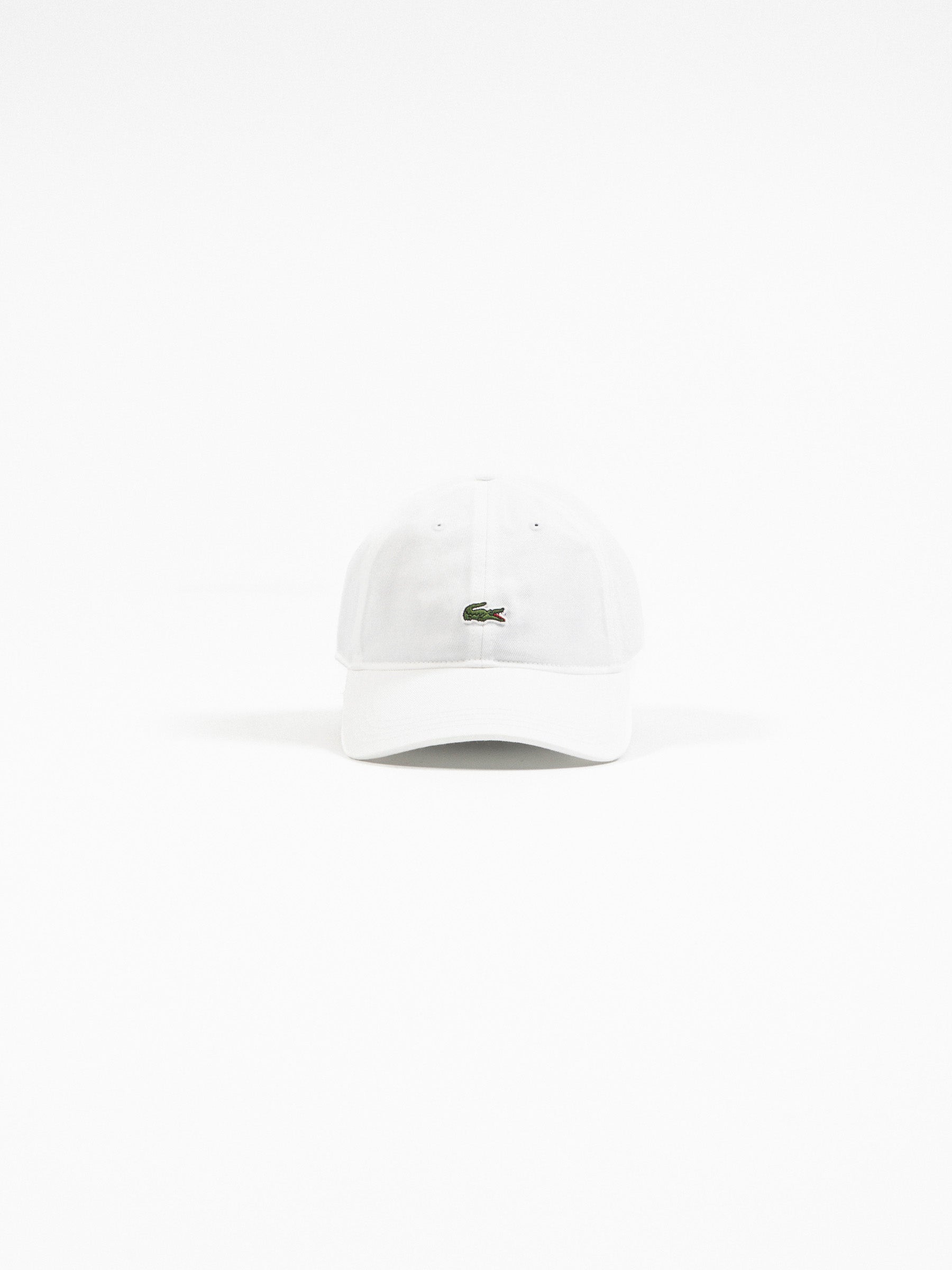 Organic Cotton Twill Cap White