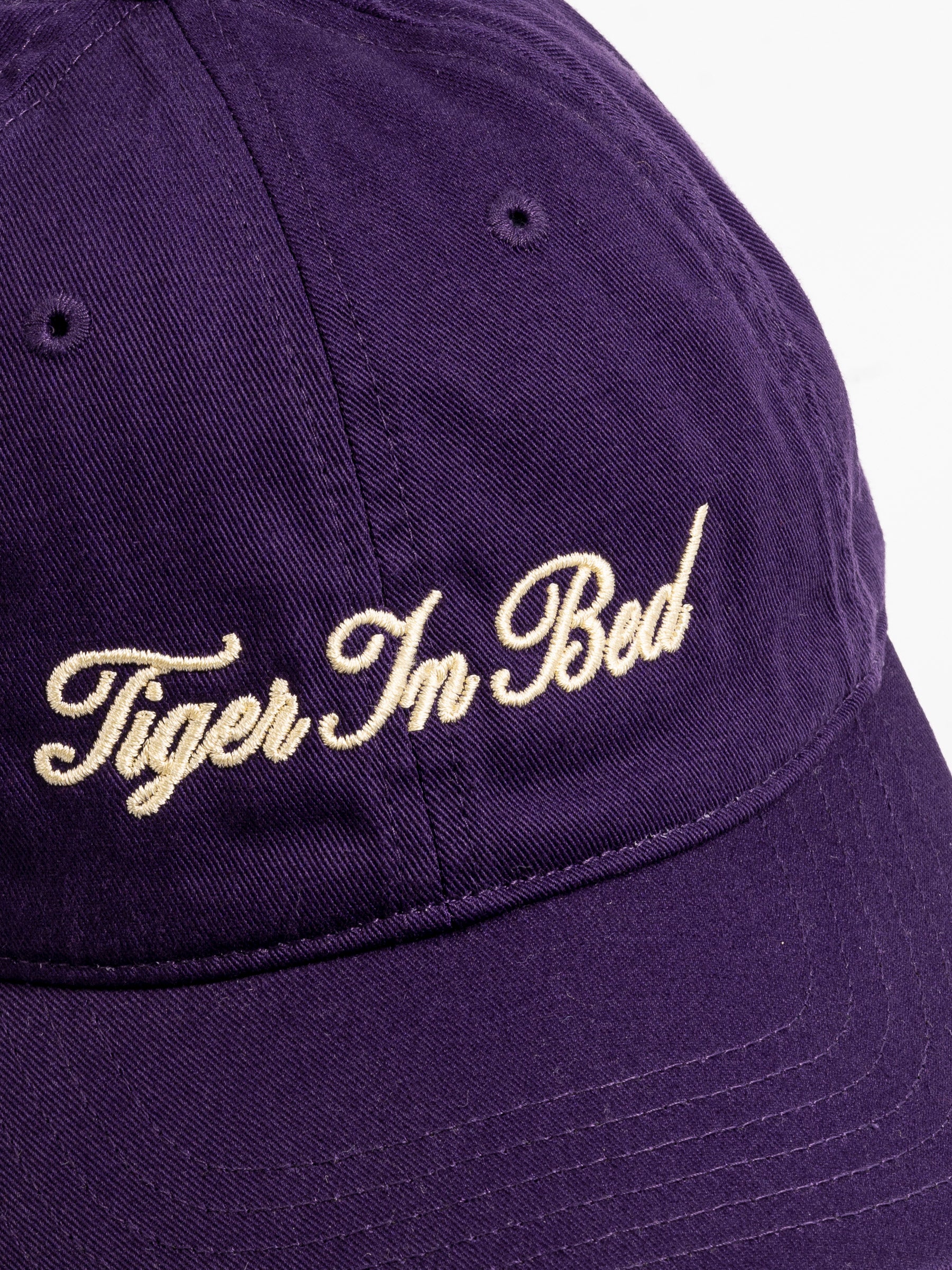 Tiger In Bed Cap Purple