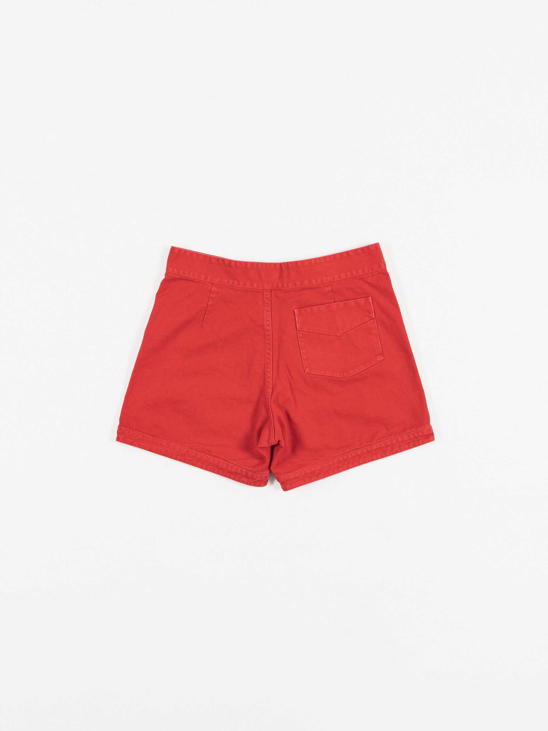 Cotton Shorts Red