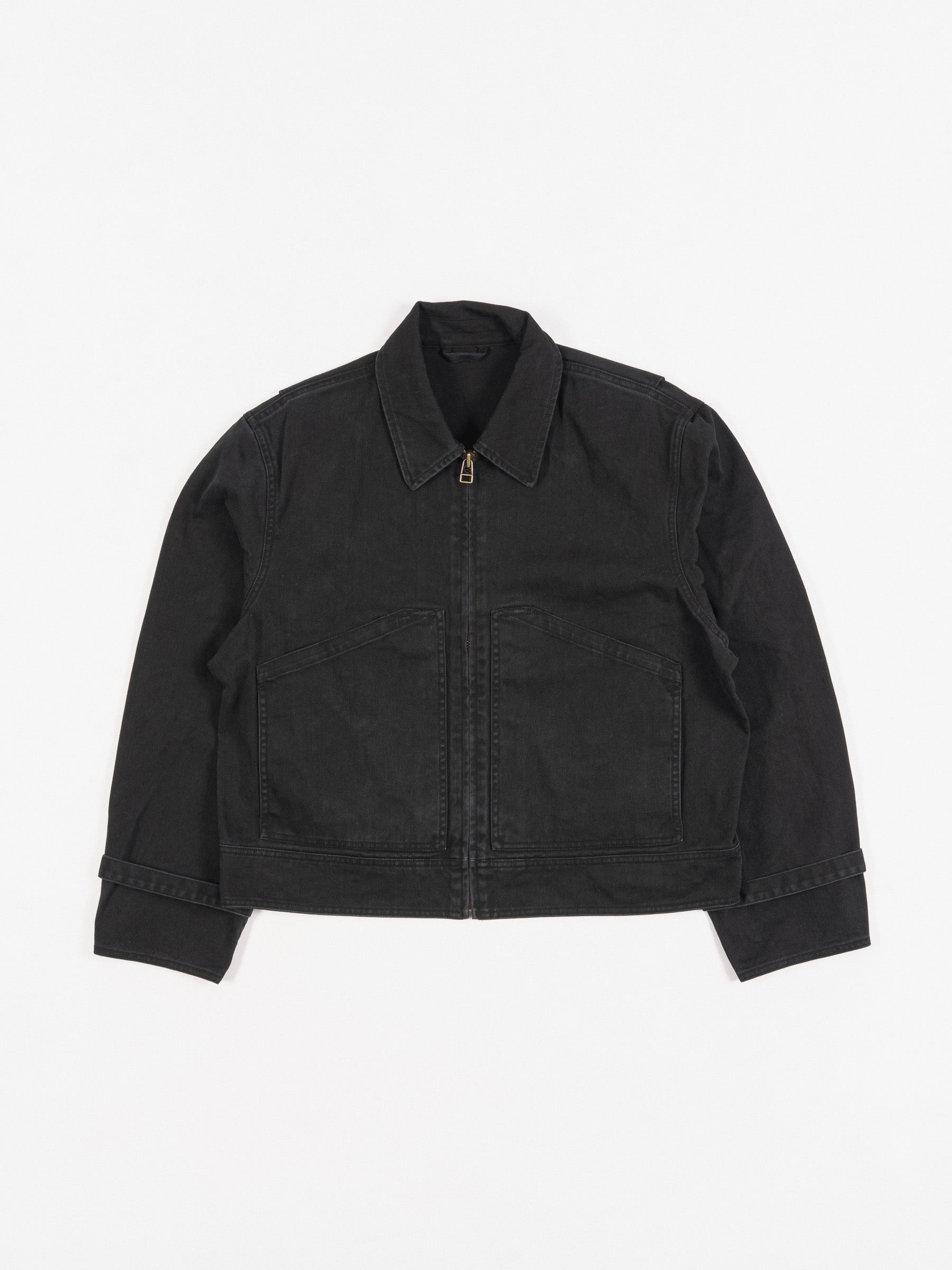 Logo Work Jacket Black