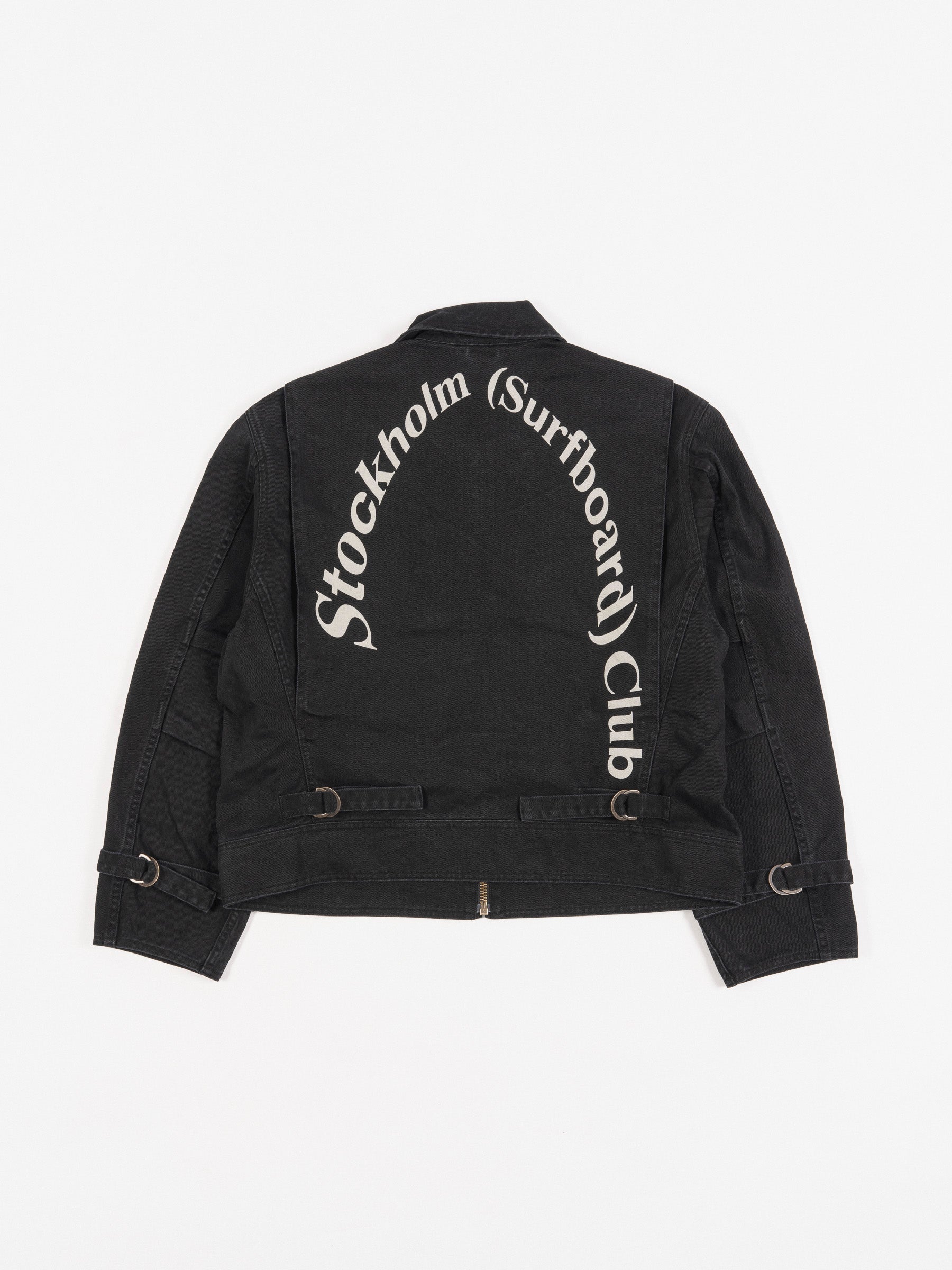 Logo Work Jacket Black