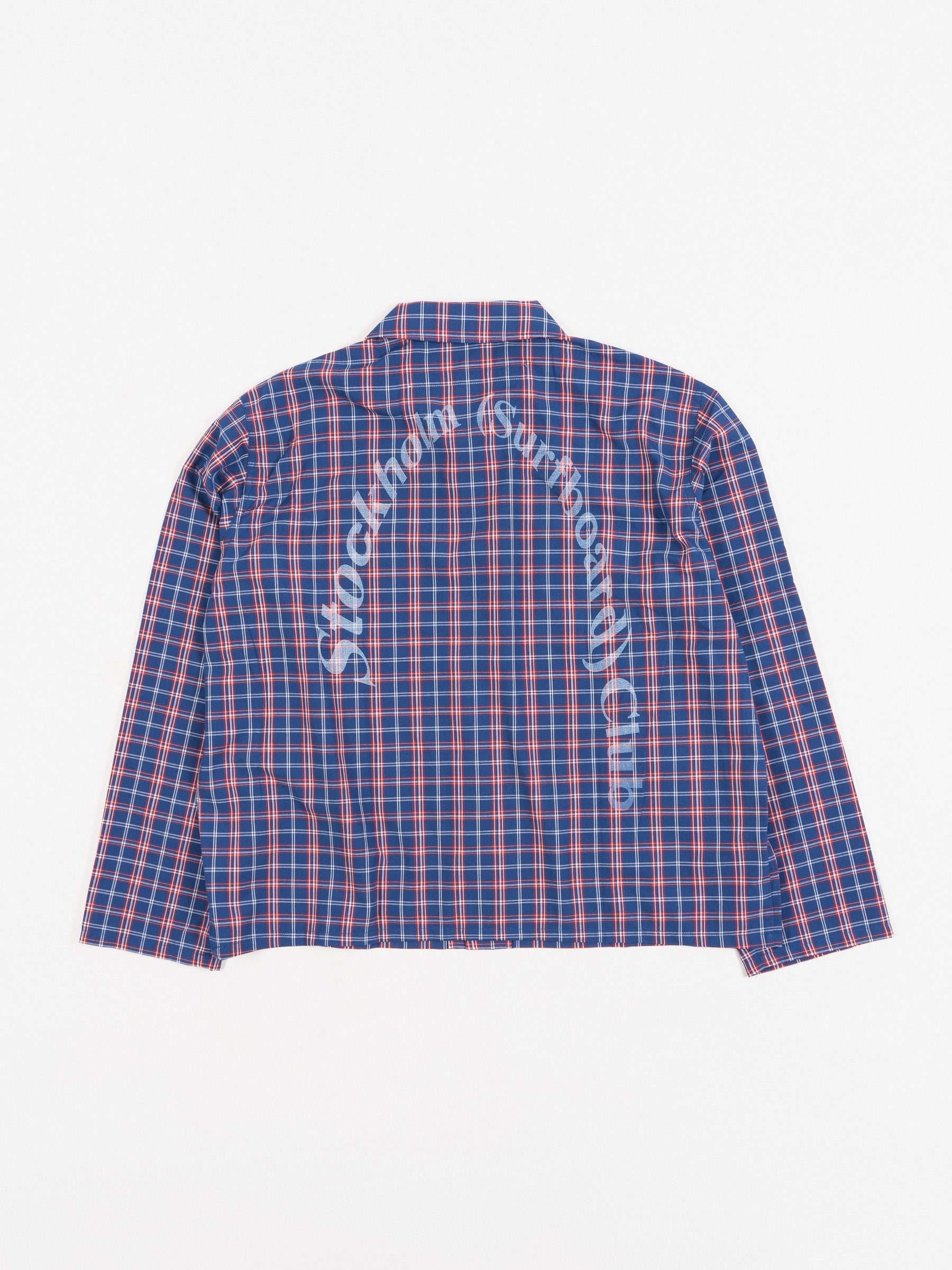 Club Overshirt Blue Check