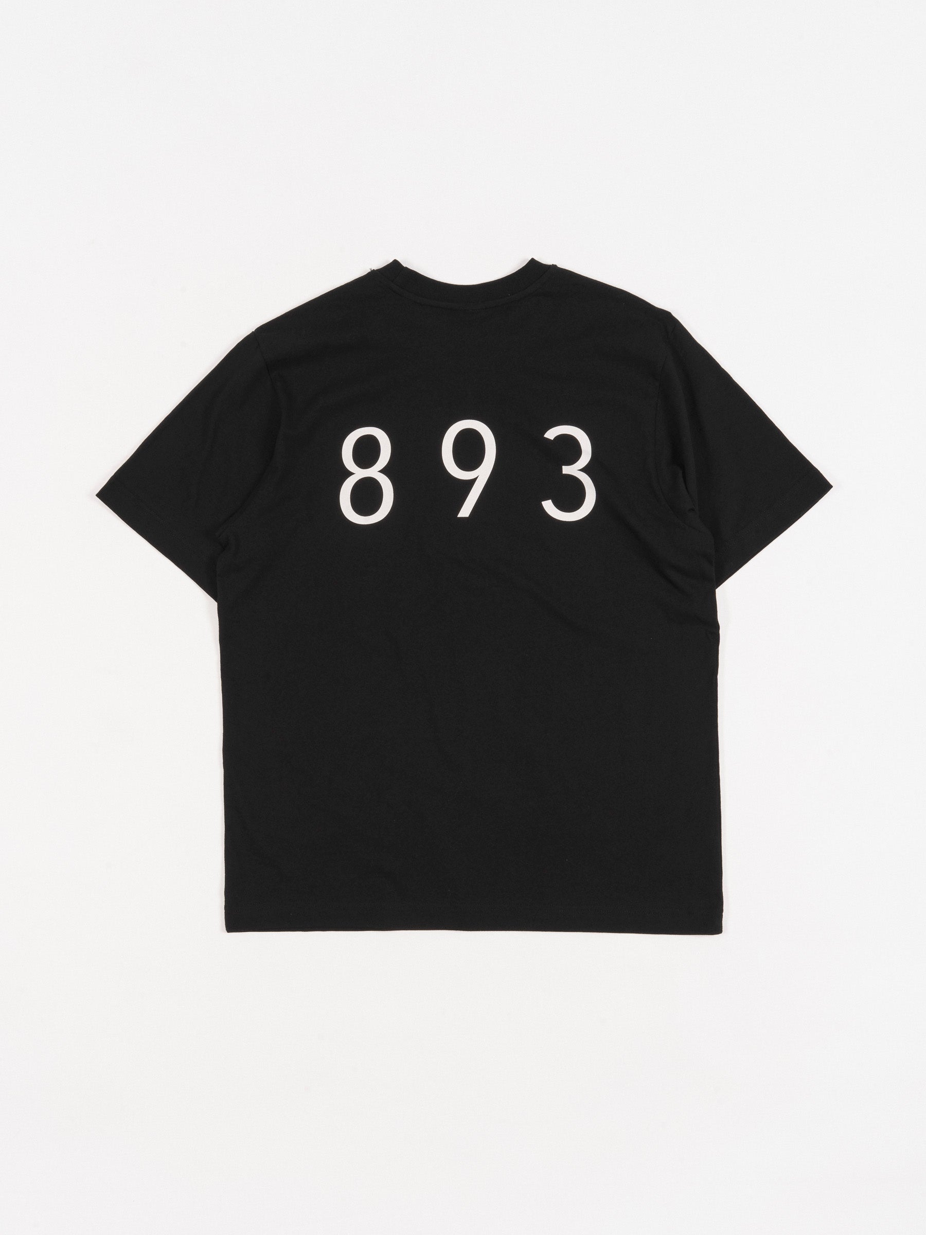 Split Logo Tee Black