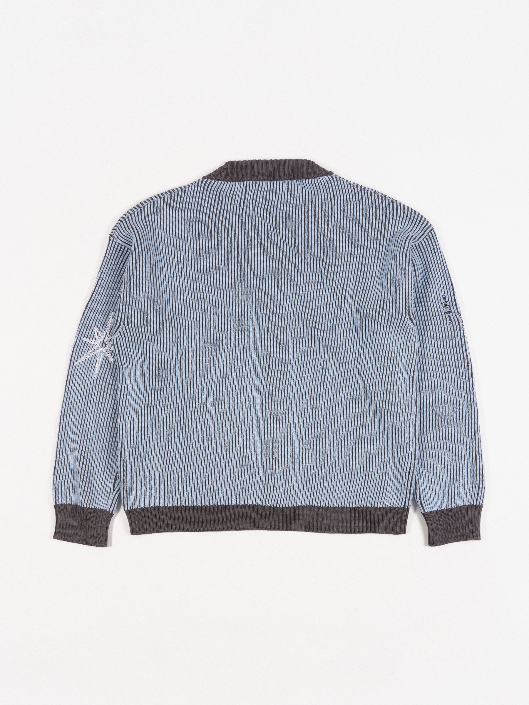 Nujum Knitted Cardigan Light Blue