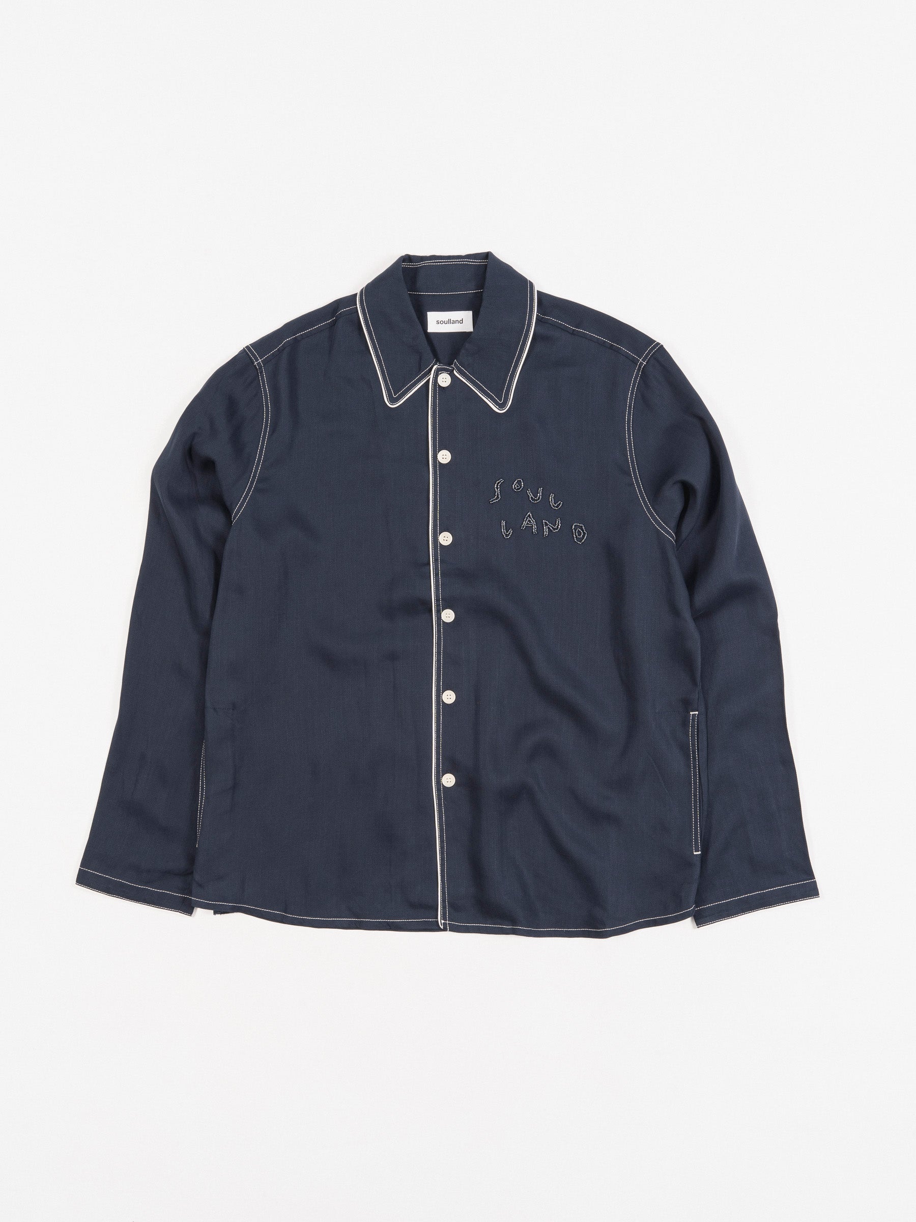 Tyra Overshirt Navy Blue