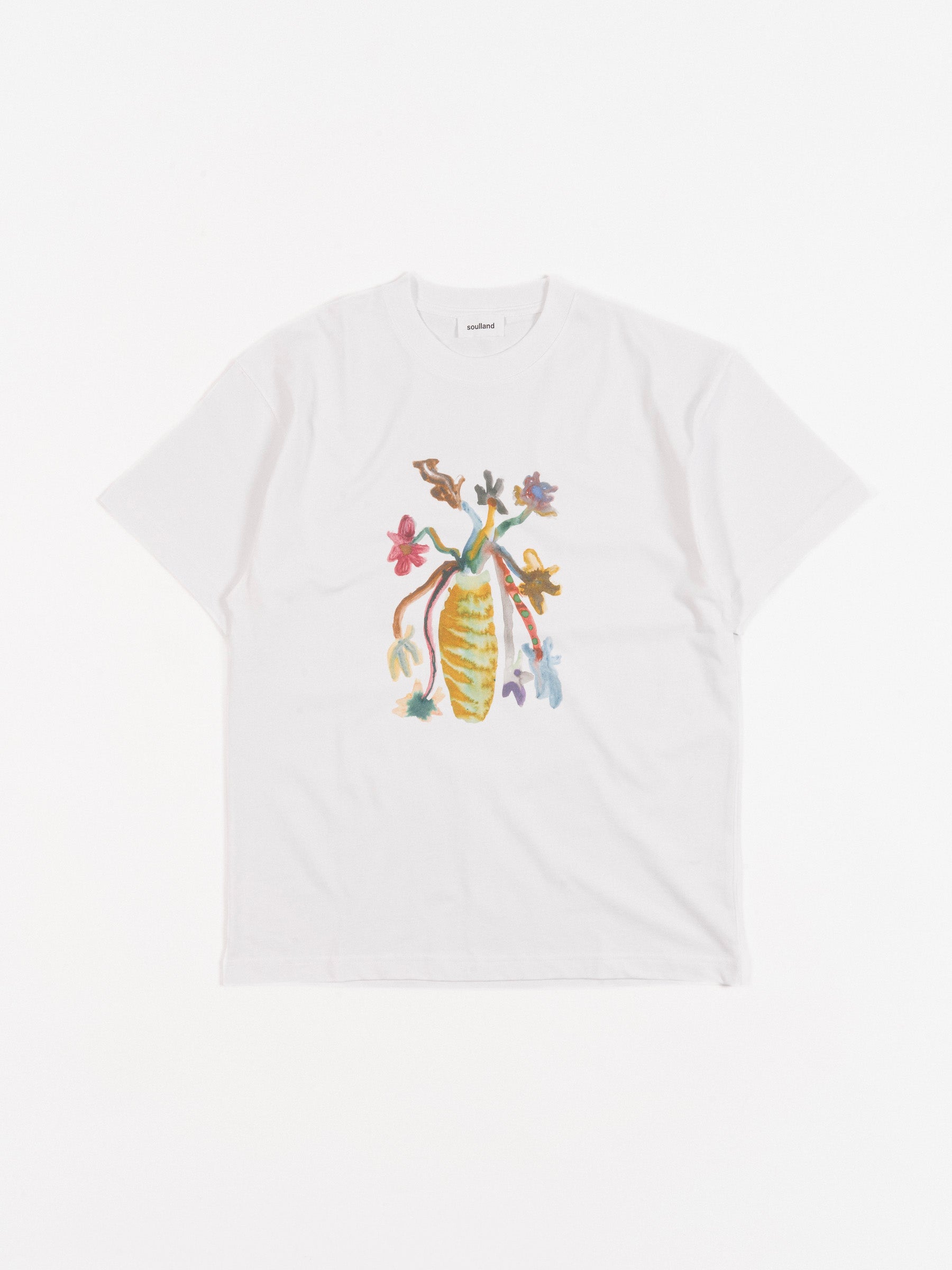 Kai Flower Tee White