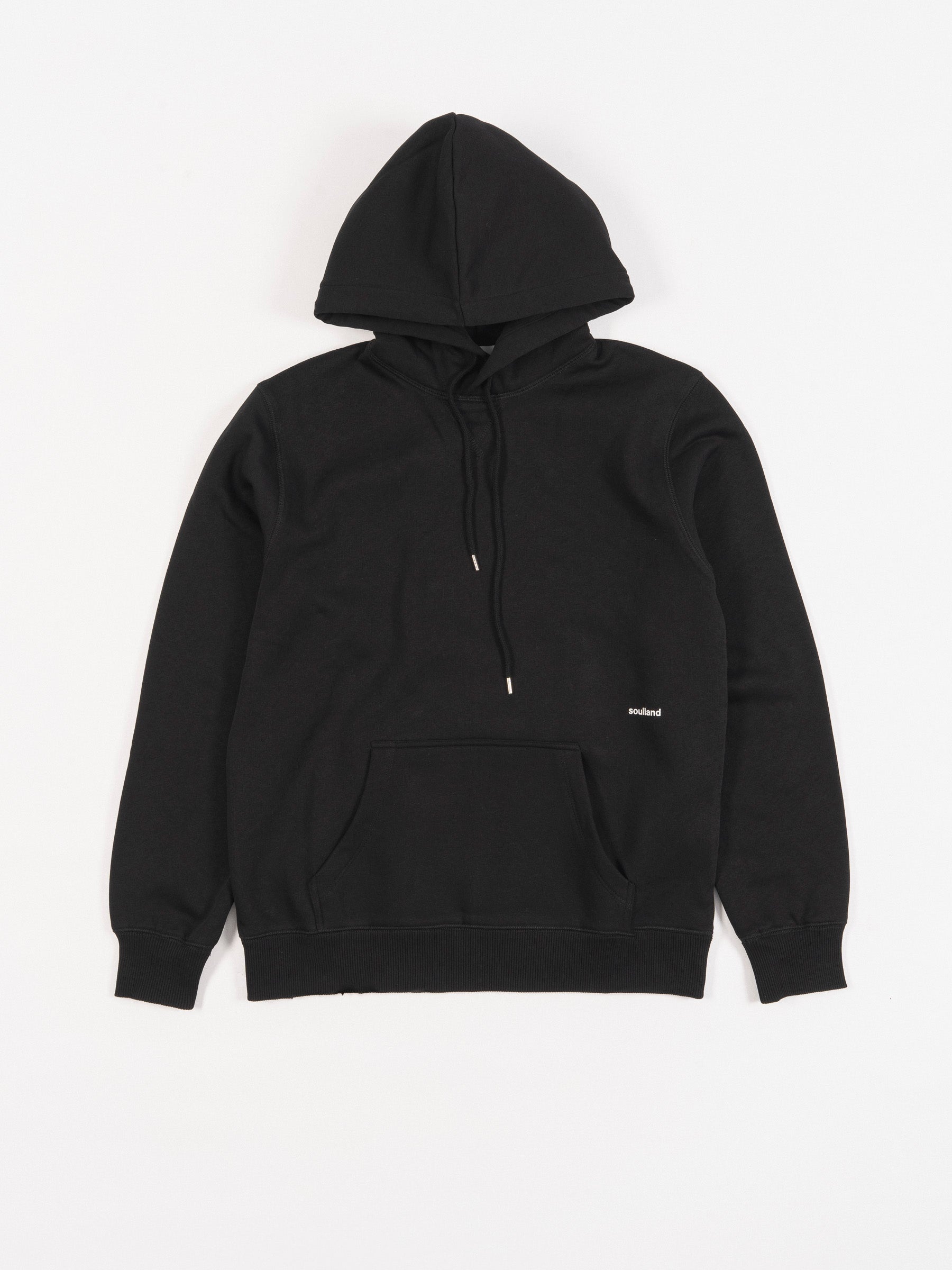 Reed Hooded Sweater Black