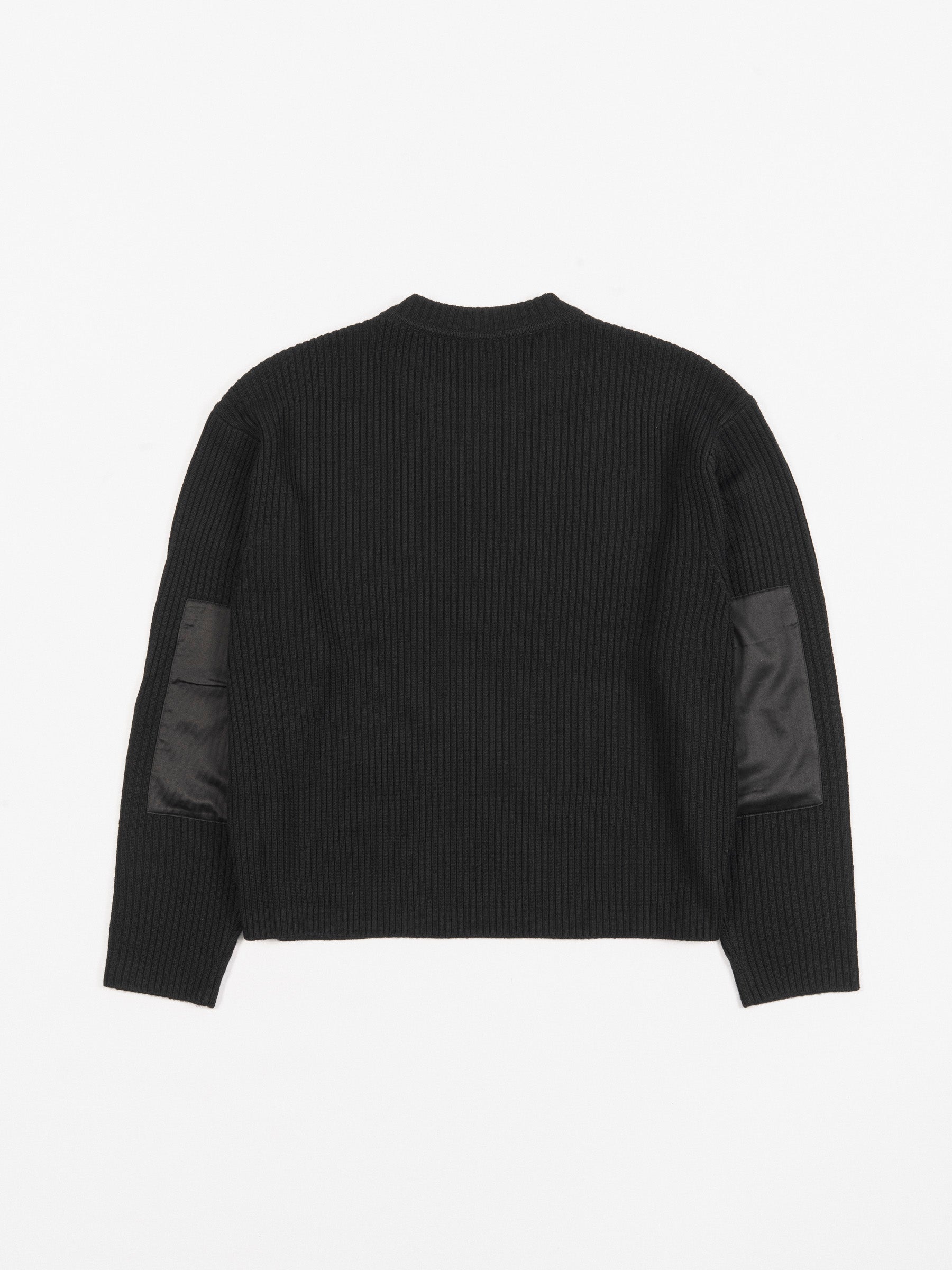 Officer Crew Pullover Black