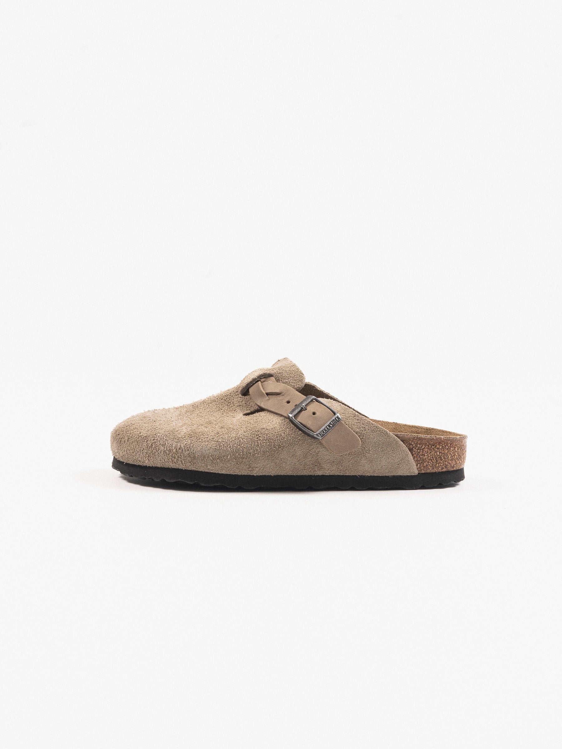 Boston Braided Suede Leather Taupe