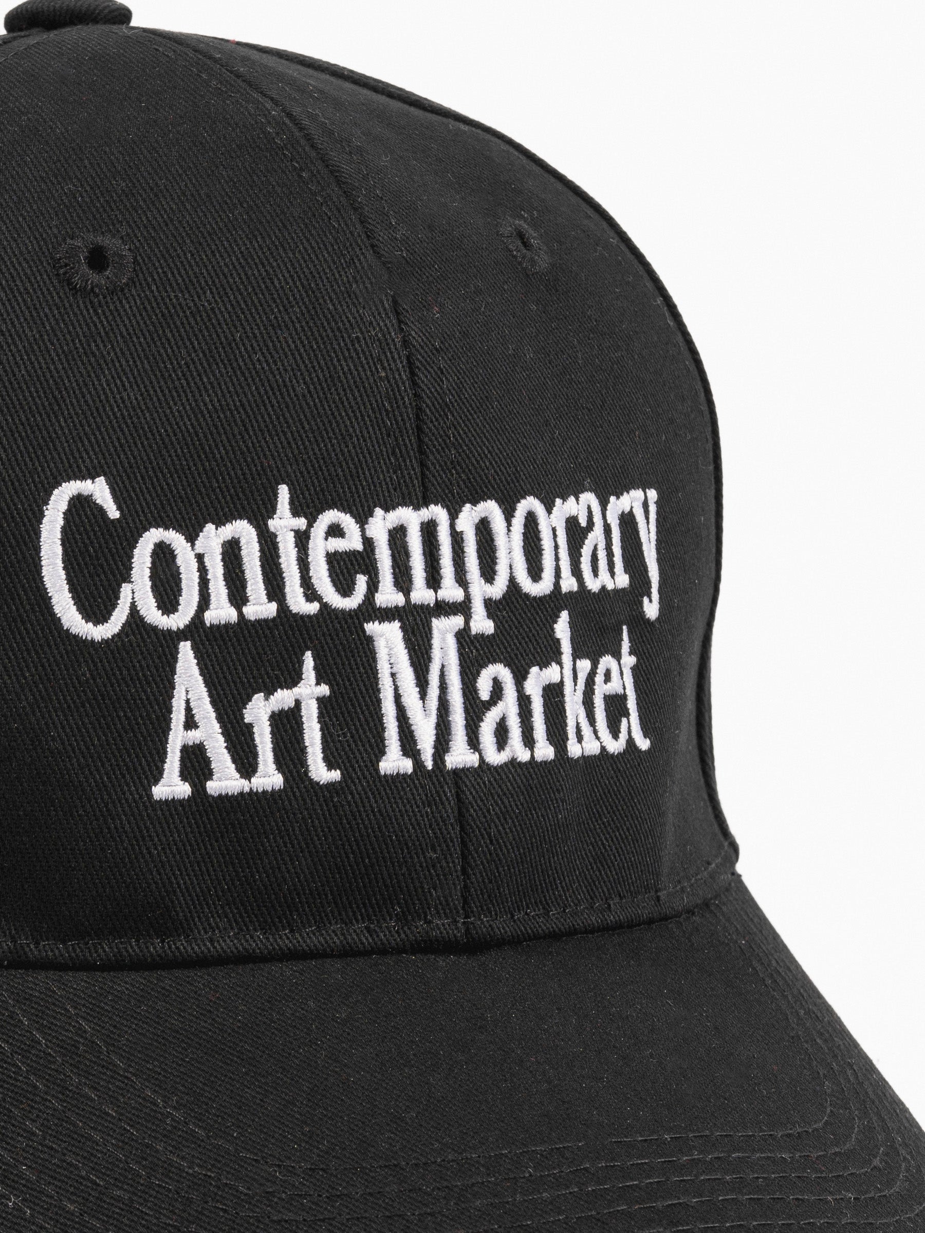 Contemporary Art Market Cap Black