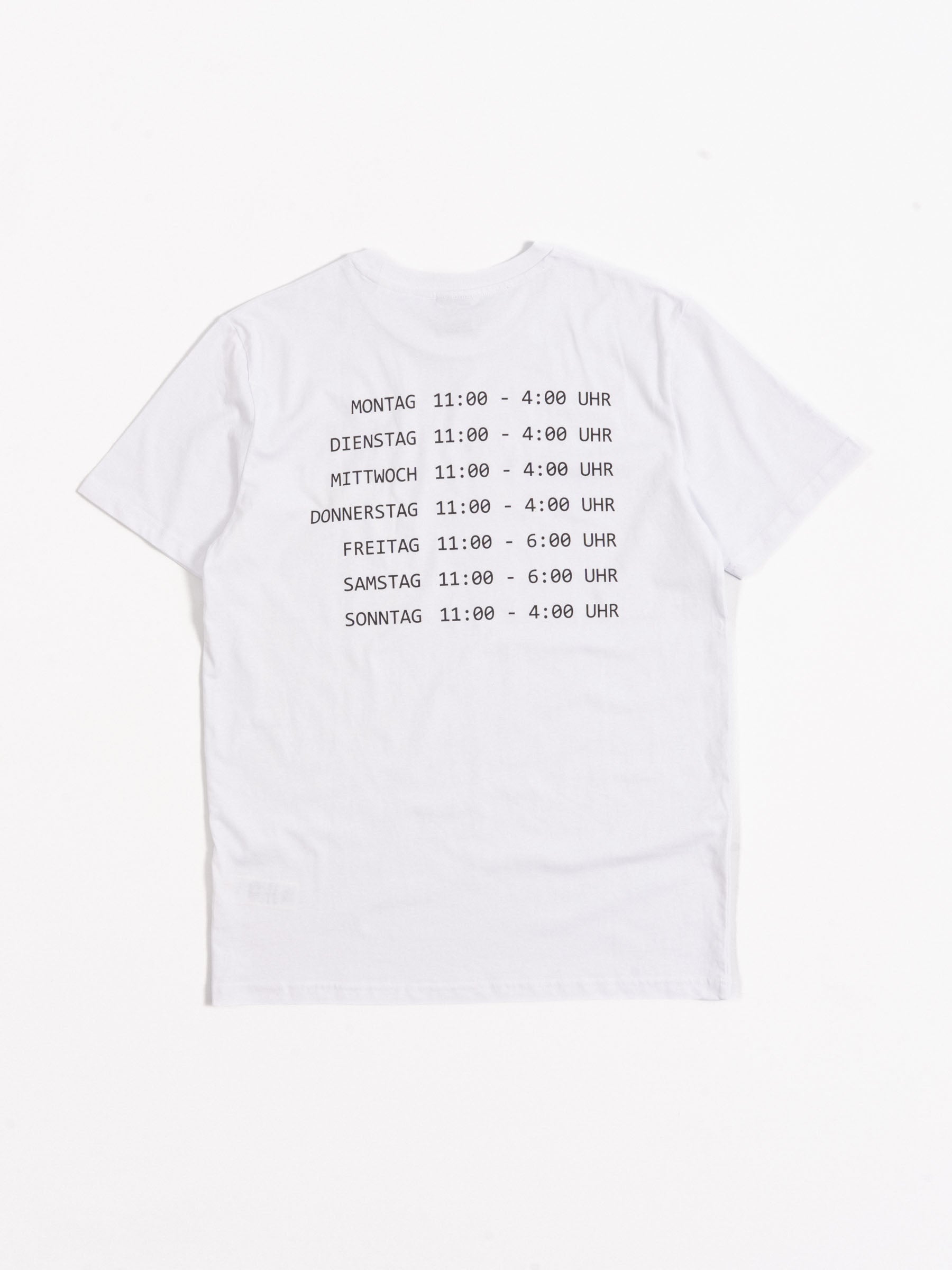 Hamburger Am Turm Opening Hours Tee White