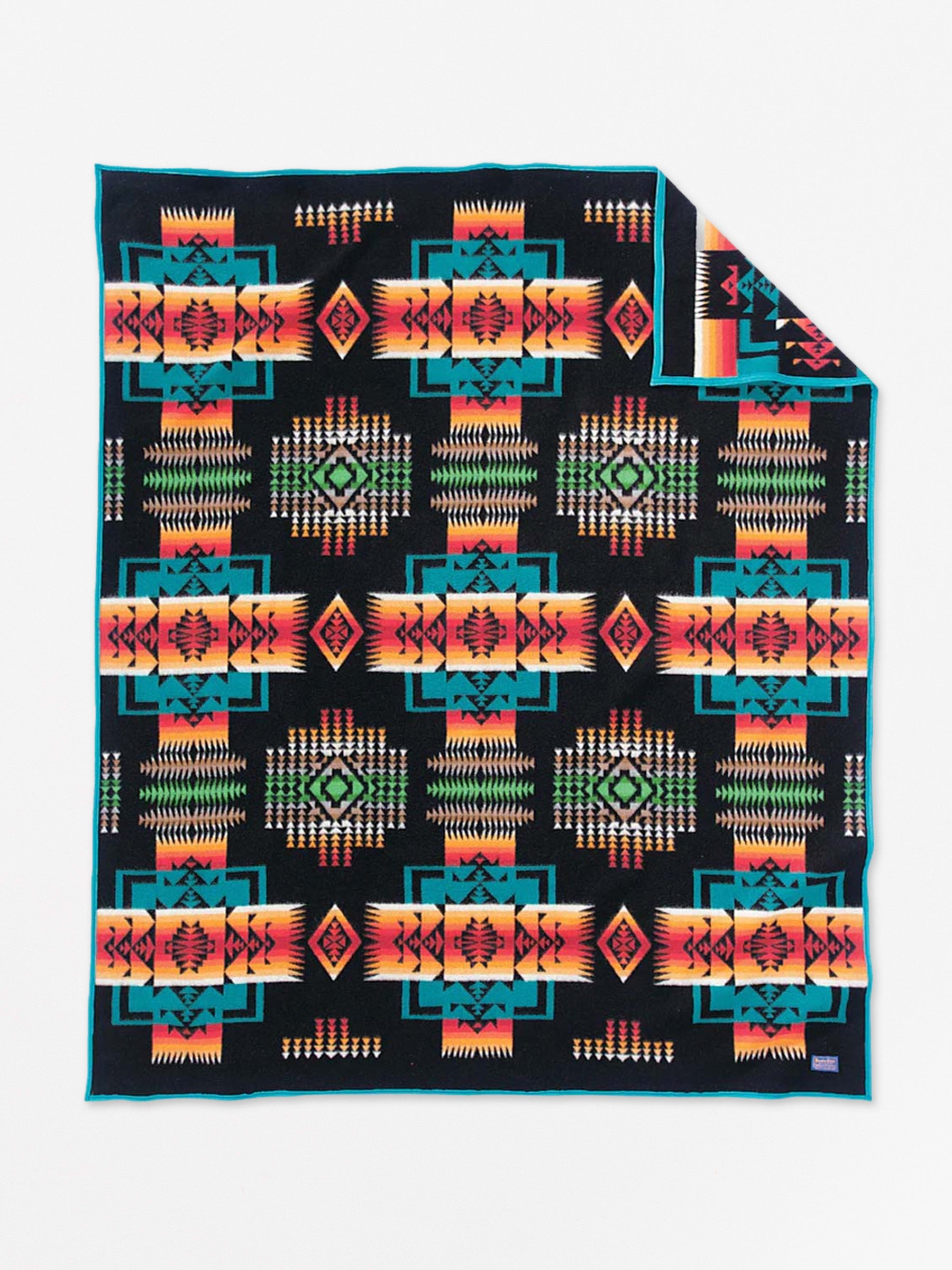 Chief Joseph Jacquard Robe Black