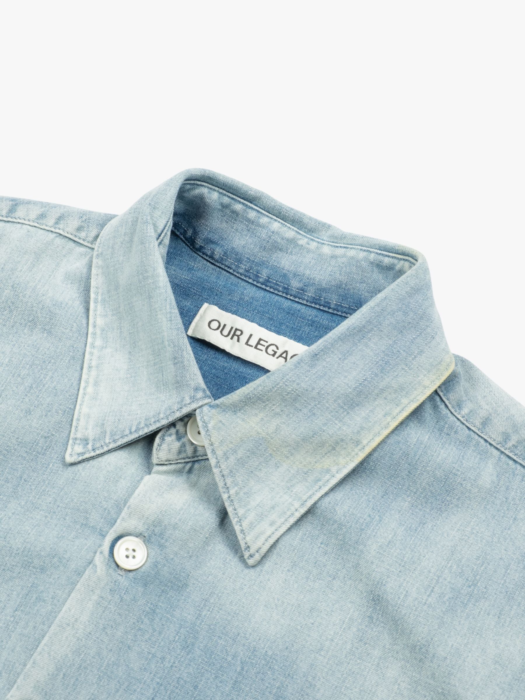 Our Legacy Above Shirt Cris Wash Blue