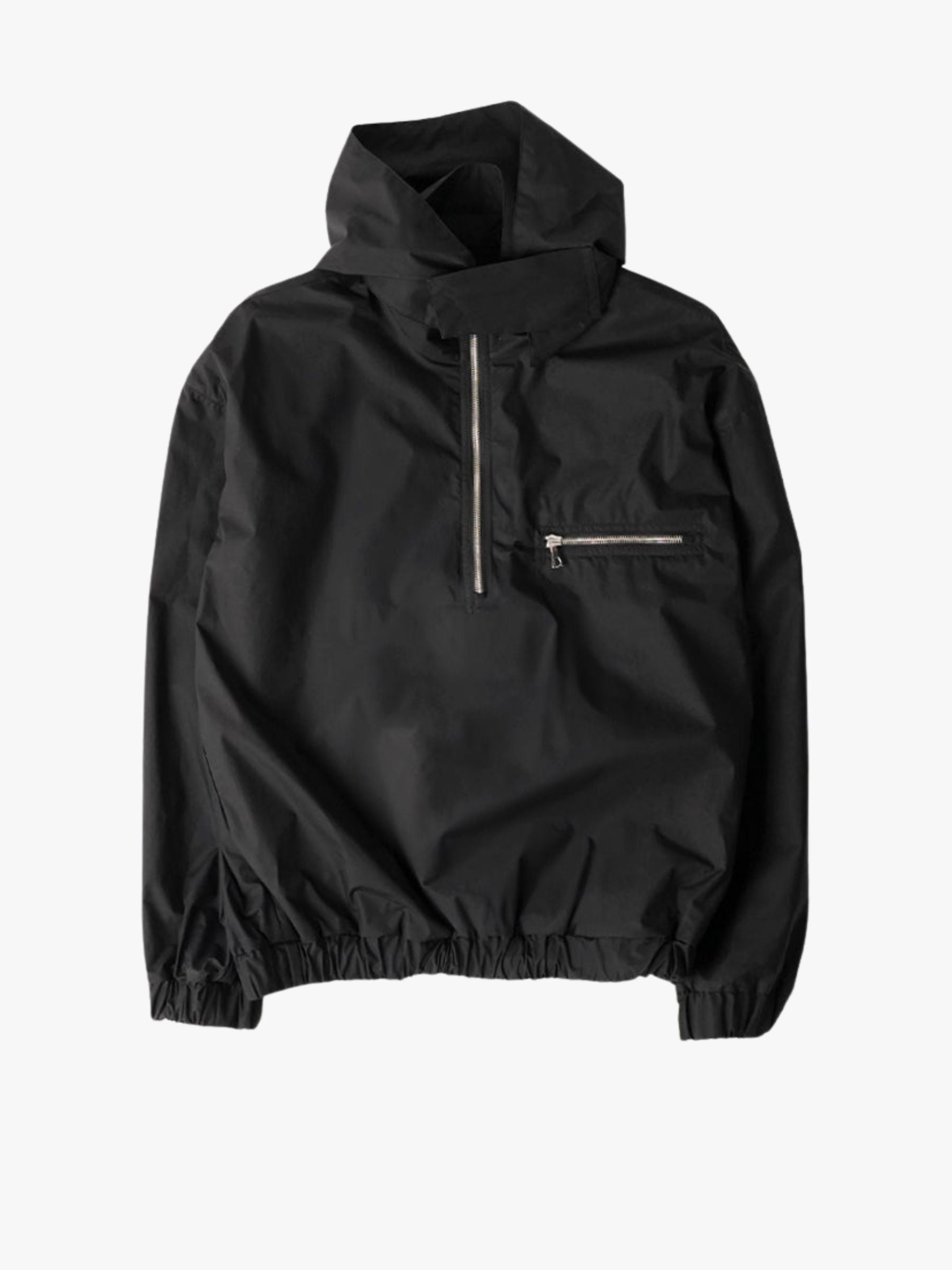 RIER Windbreaker Waxed Black