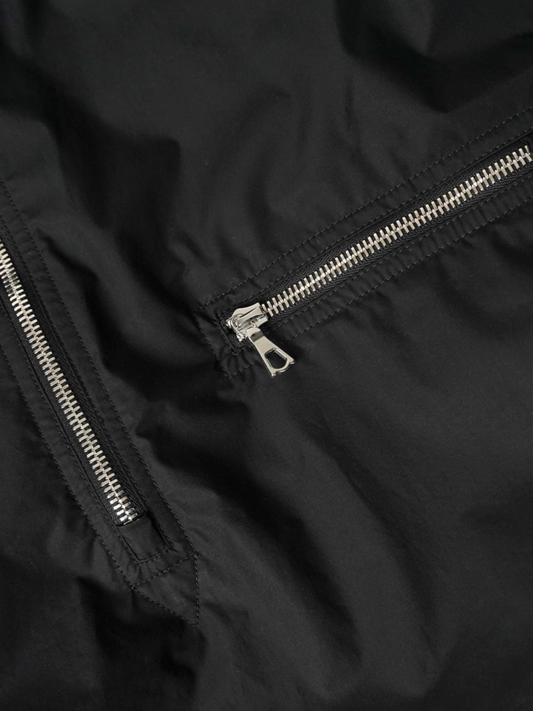 RIER Windbreaker Waxed Black