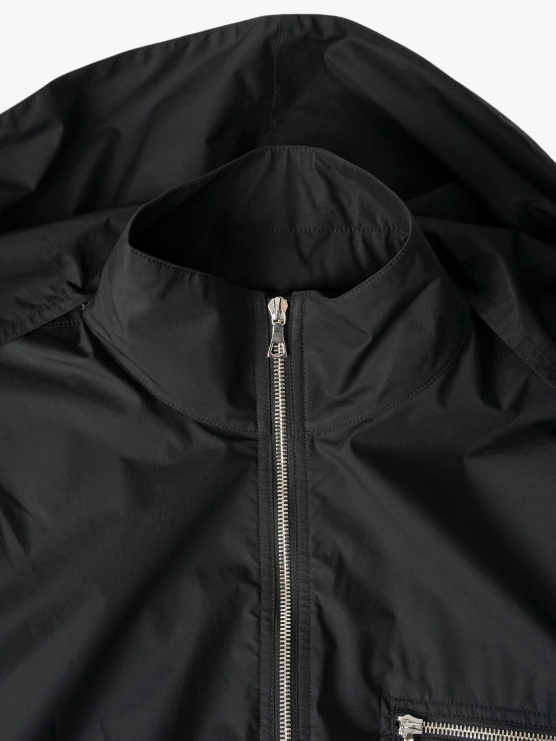 RIER Windbreaker Waxed Black