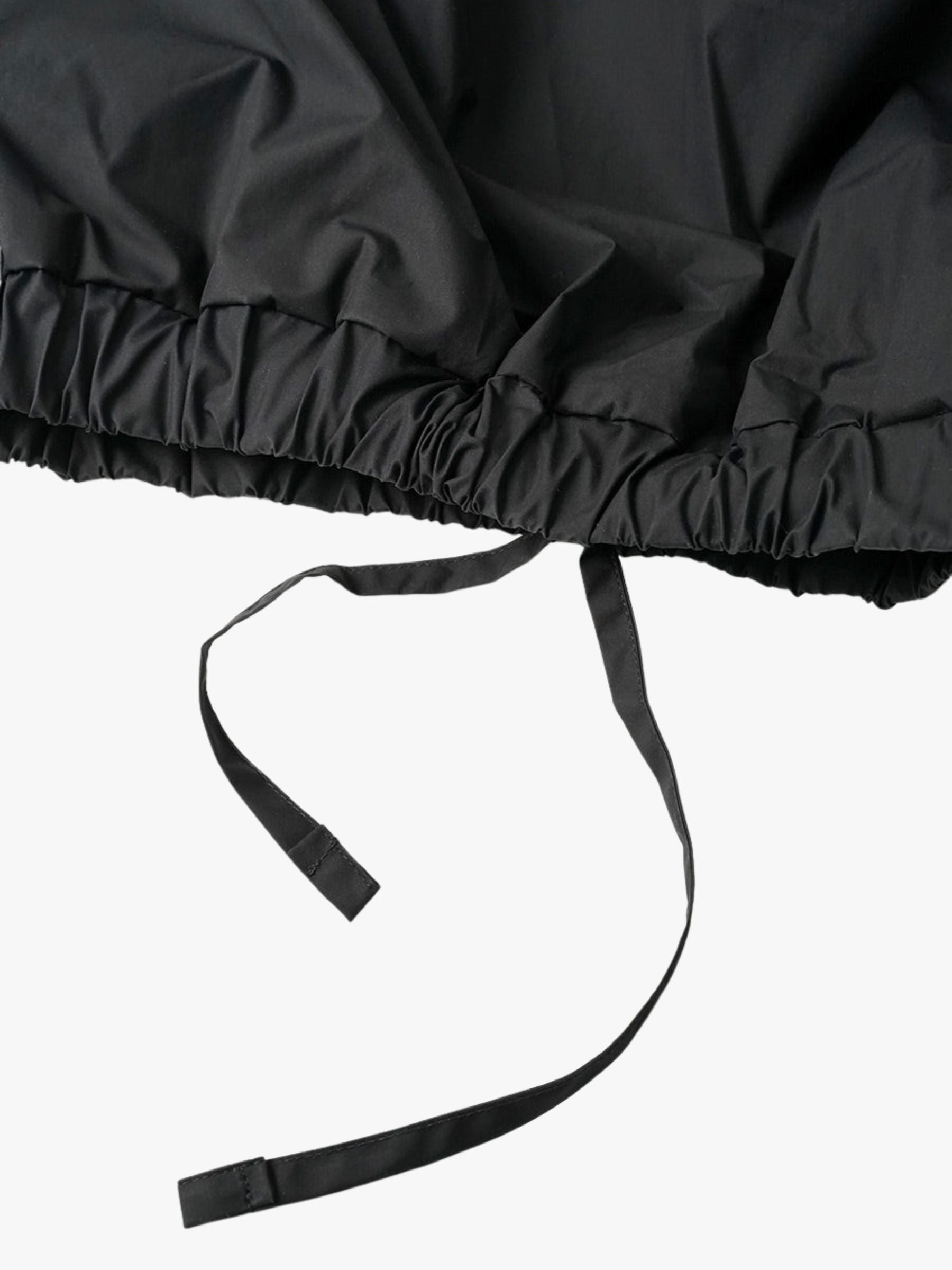 RIER Windbreaker Waxed Black