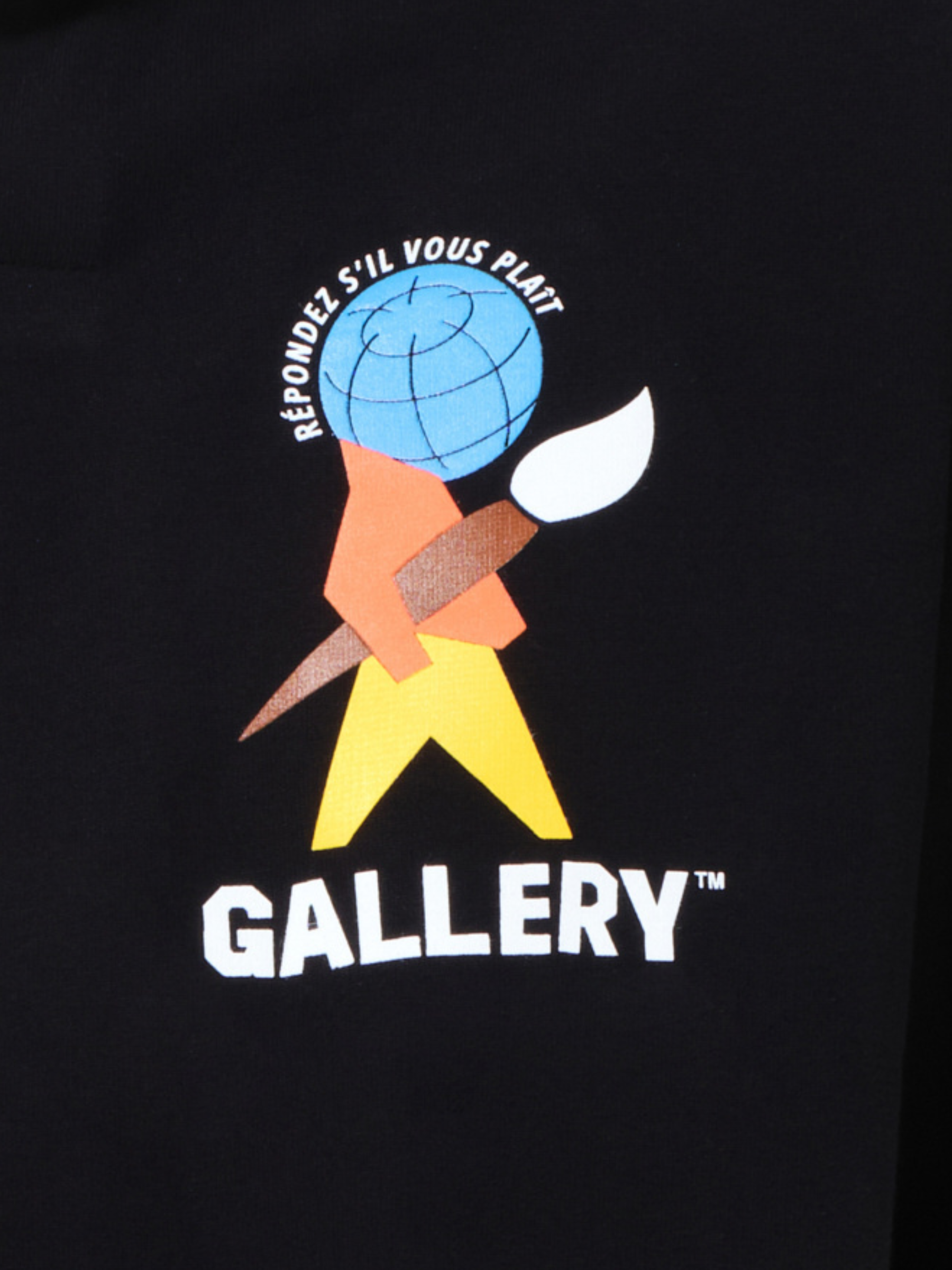 Agolde x RSVP Rugby Global Man Print Black