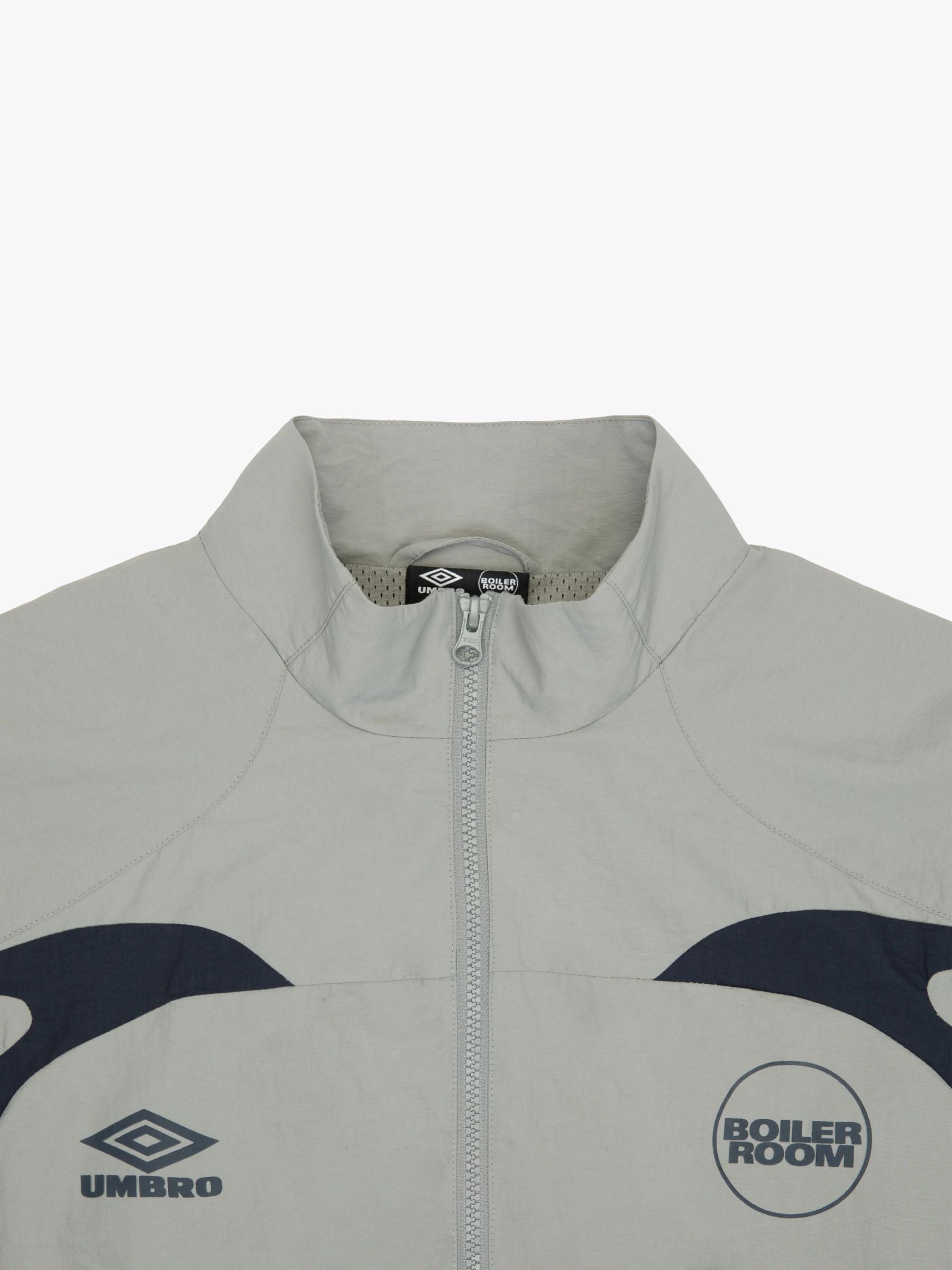 Boiler Room x Umbro Shell Tracktop Grey