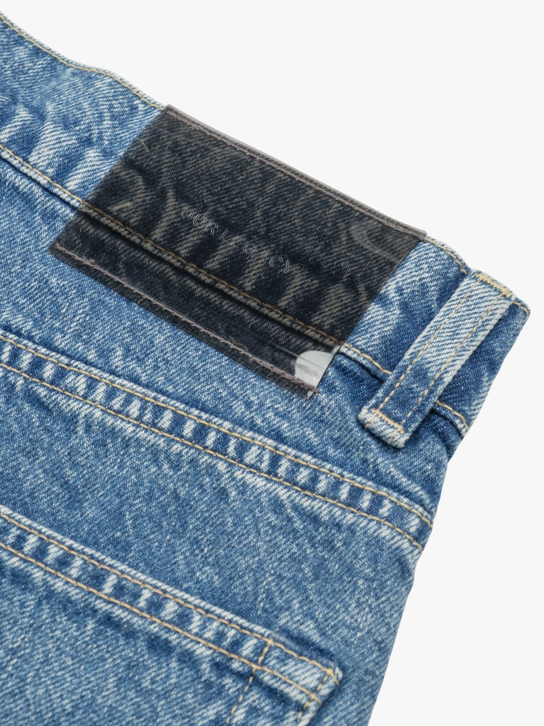 Our Legacy Third Cut Tech Wash Denim Blue