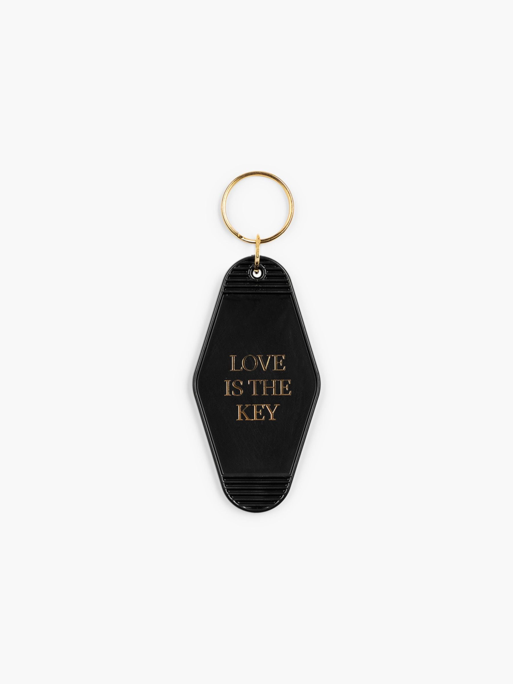 Roomers Love Keychain Black/Gold