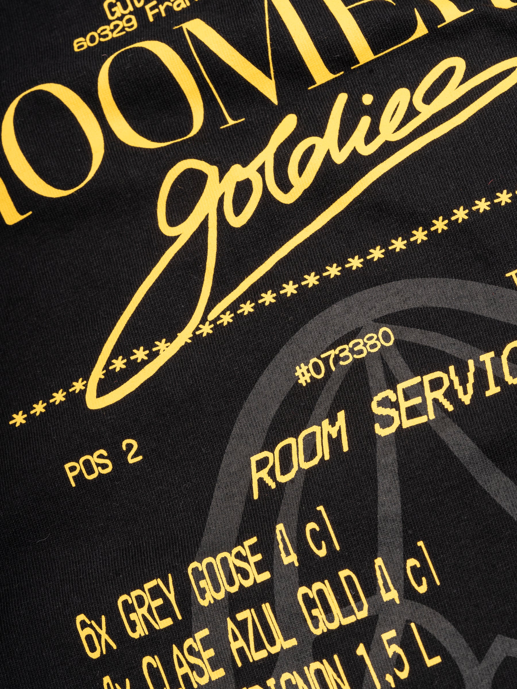 x Goldies Bill Tee Black