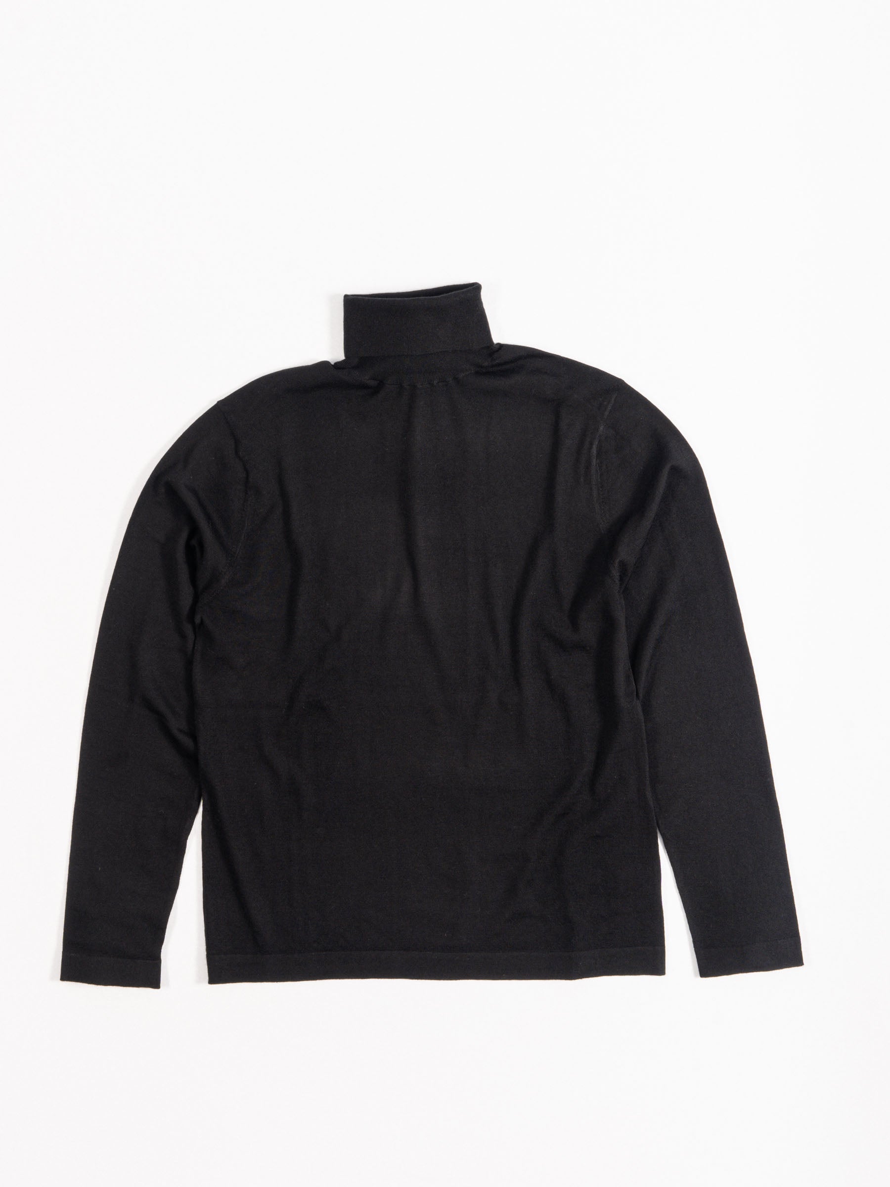 Wool Classic Rollerneck Sweater Black