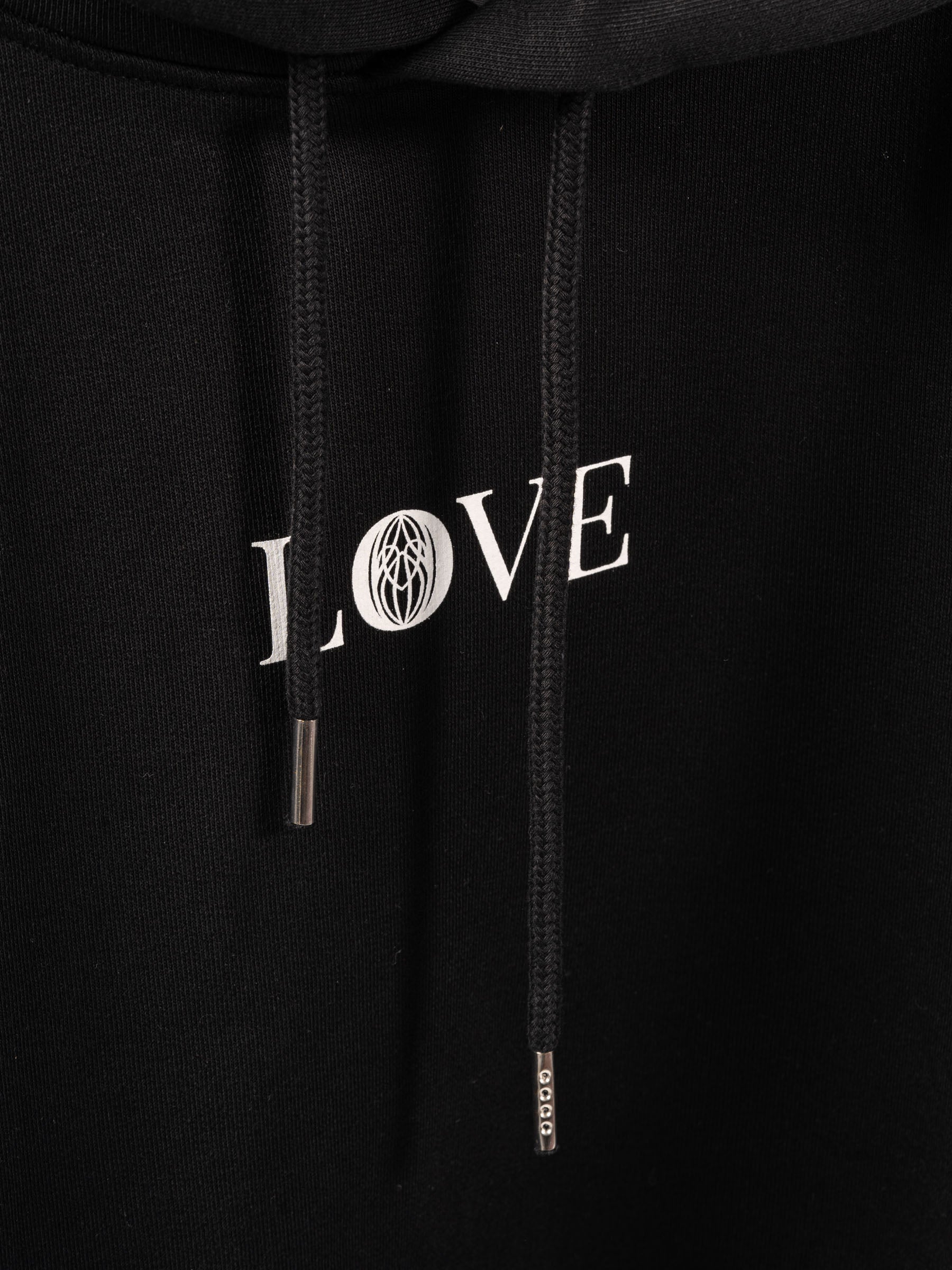 Classic Love Hooded Sweater Black