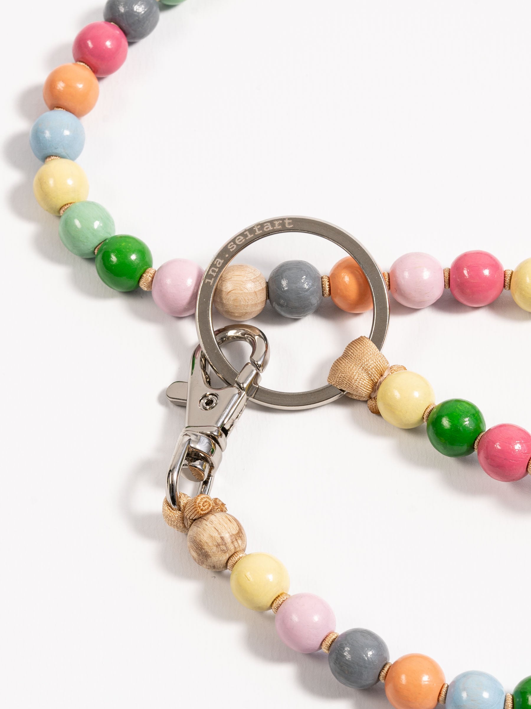 Keychain Pearls Long Pastelmix
