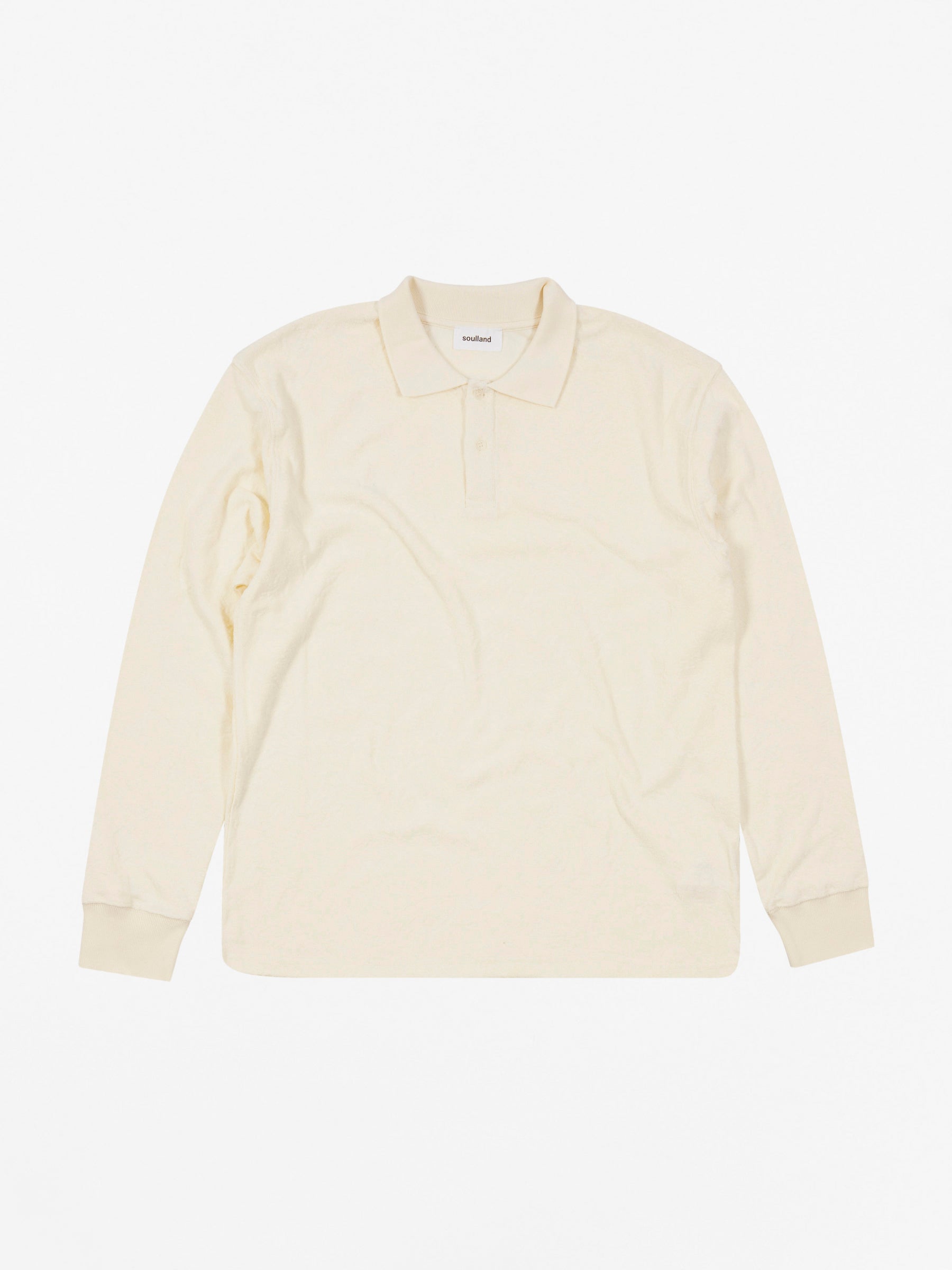 Robert L/S Polo Shirt Off-White