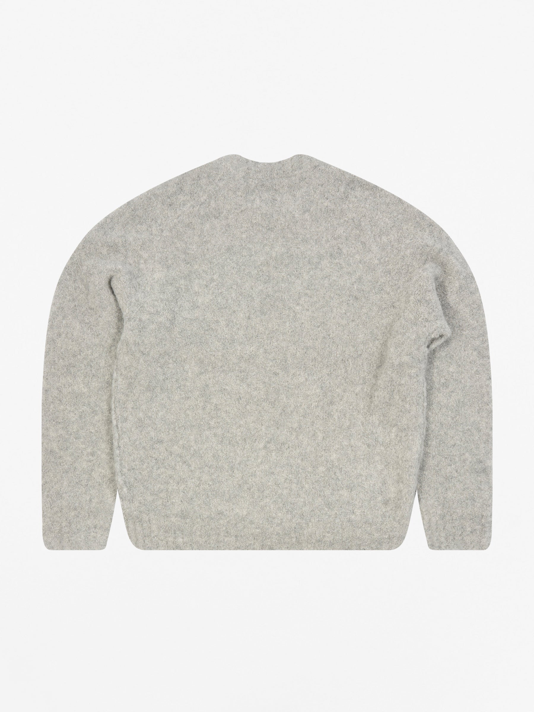 Bouclé Crew Sweater Grey