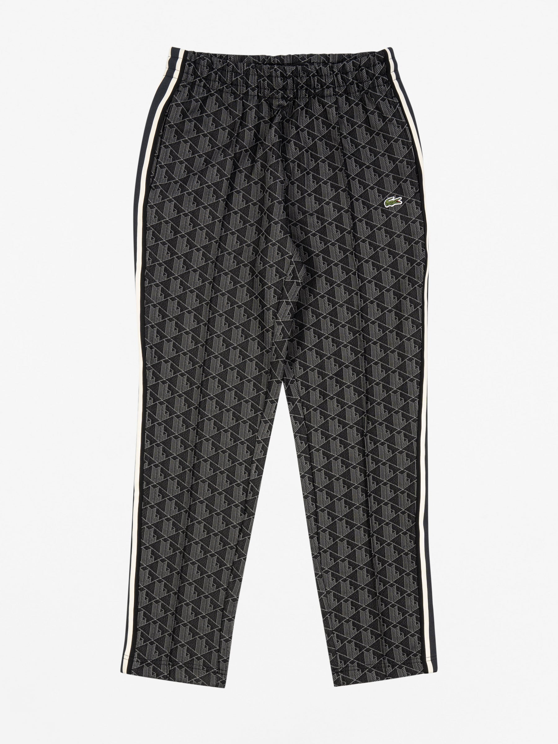 Jacquard Paris Monogram Track Pants Black