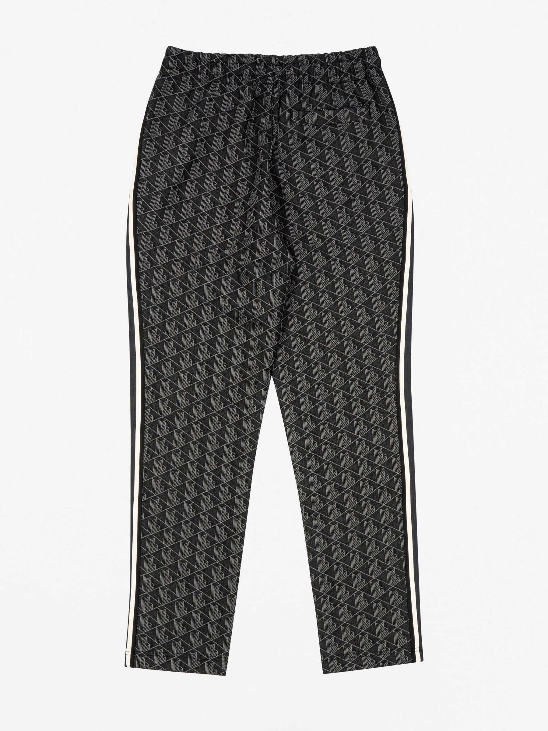 Jacquard Paris Monogram Track Pants Black