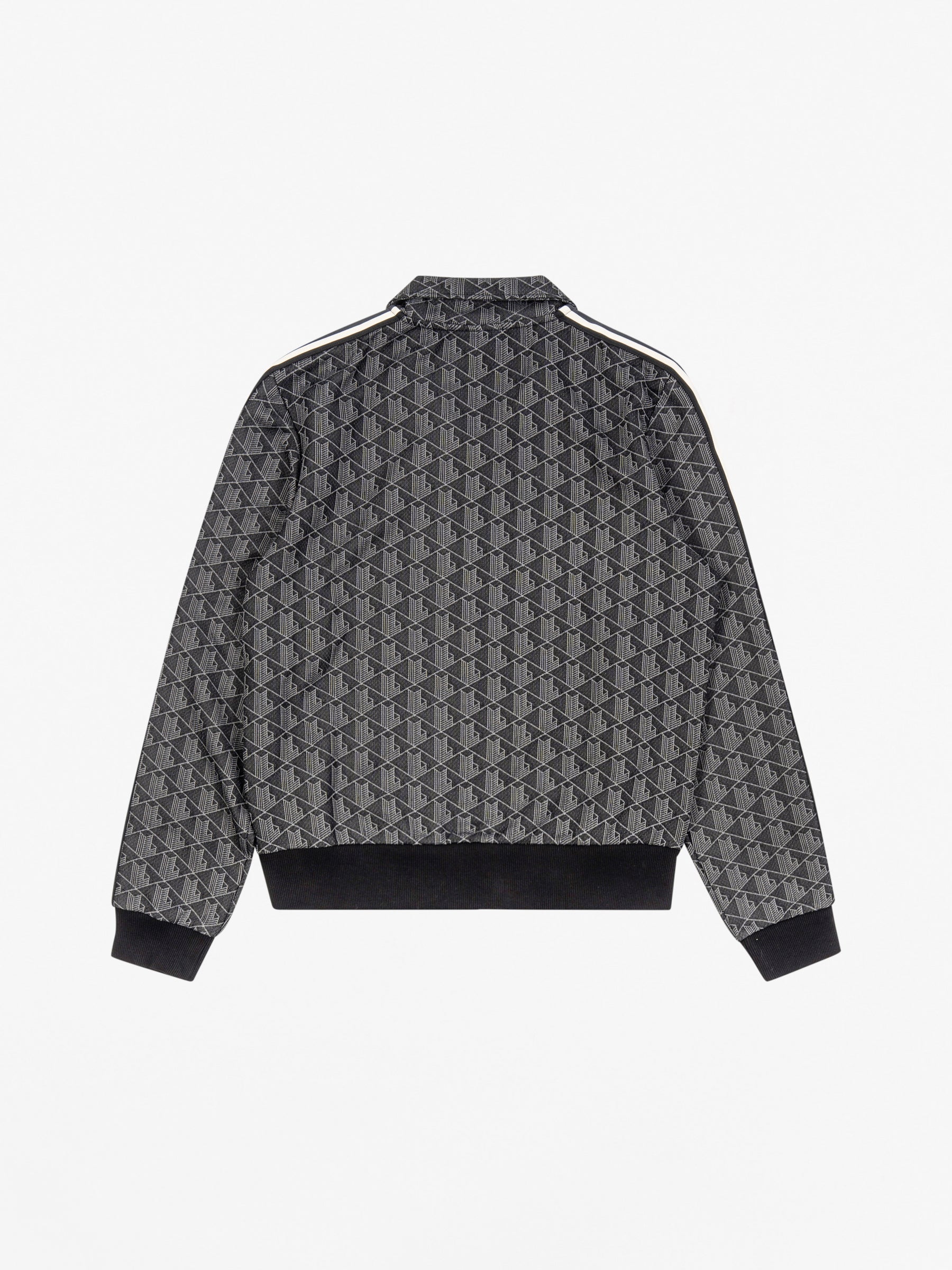 Jacquard Paris Monogram Track Jacket Black