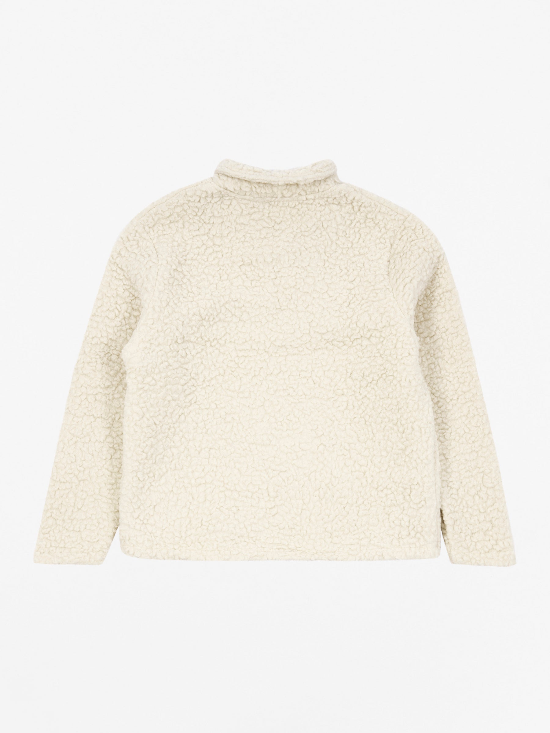 Wave Half-Zip Sweater Cloud White