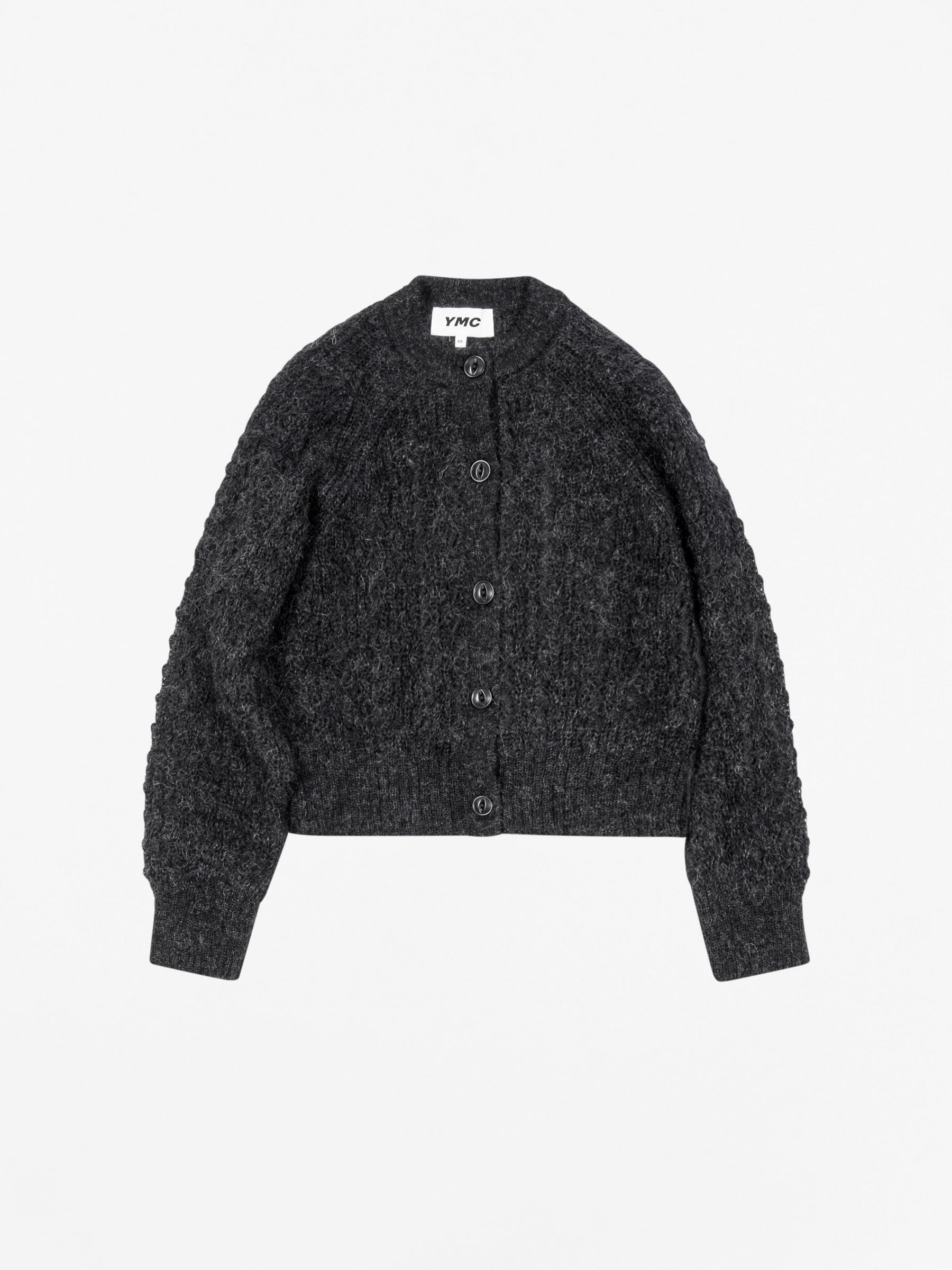 Foxtail Cardigan Black