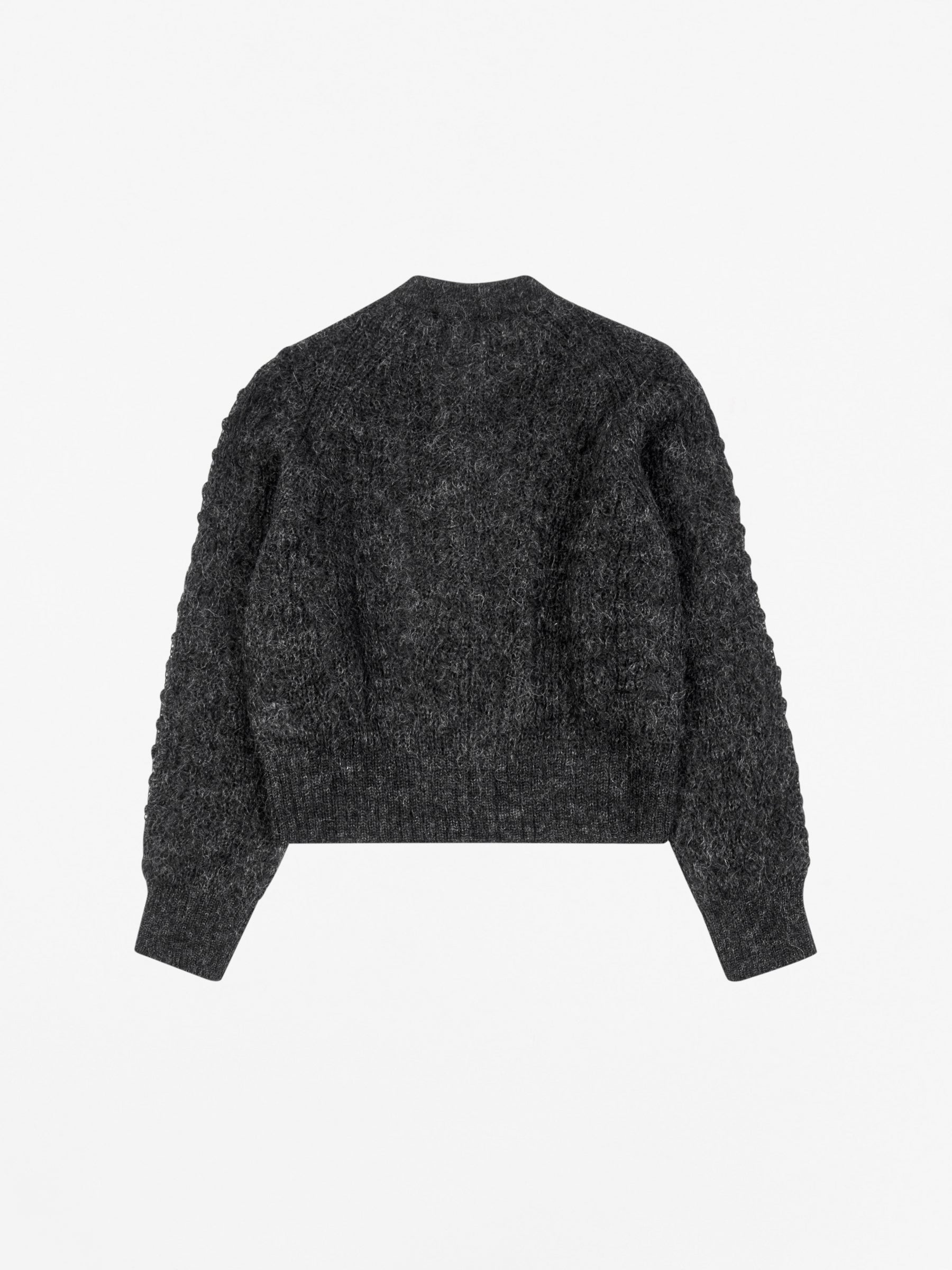 Foxtail Cardigan Black