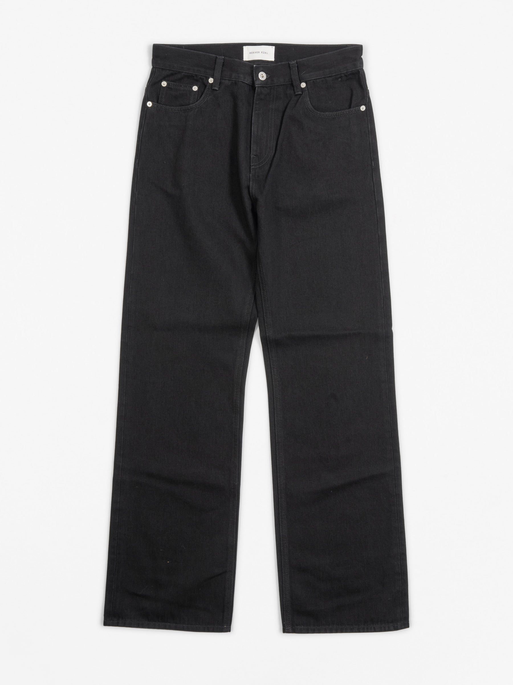 5 Pocket 14 Oz Jeans Washed Black