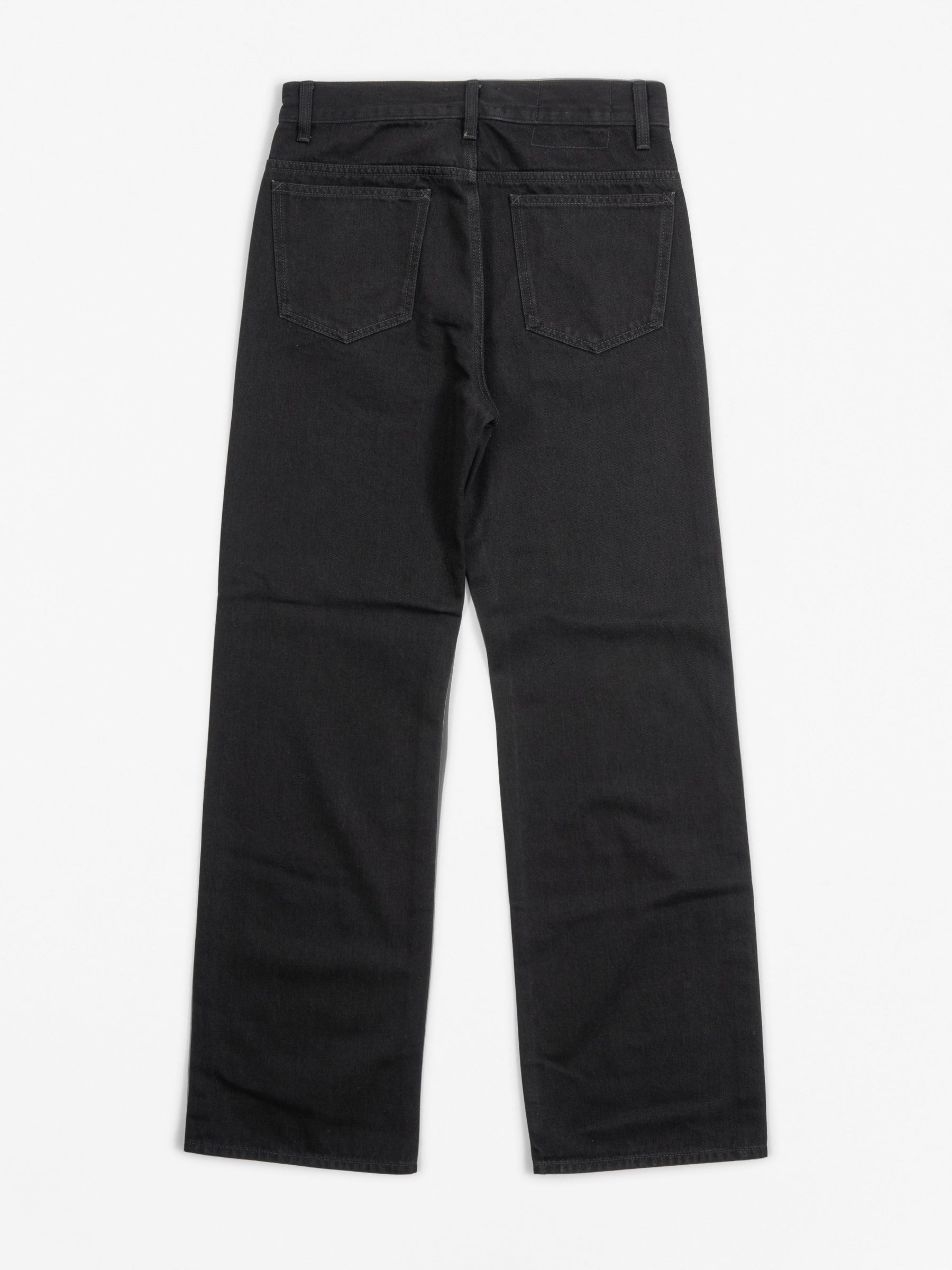 5 Pocket 14 Oz Jeans Washed Black