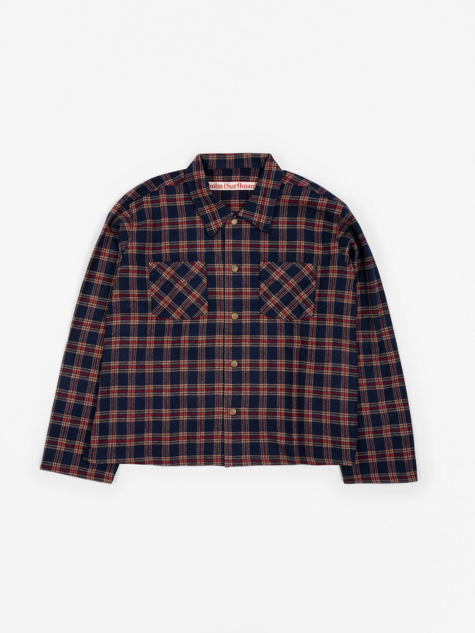 Club Overshirt Red Check