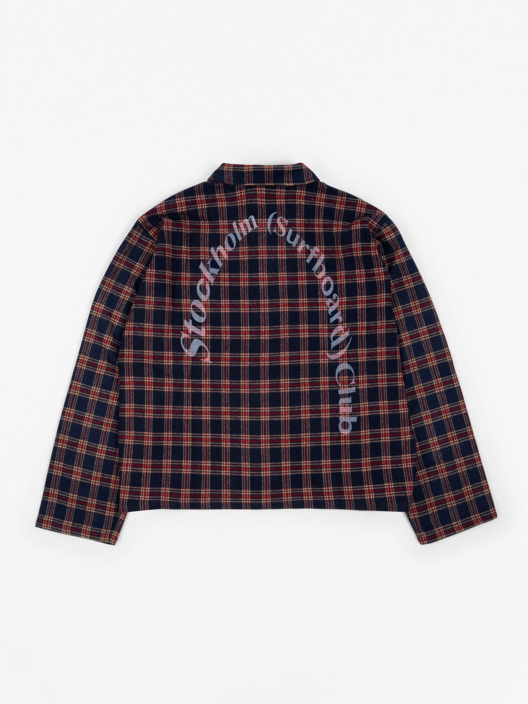 Club Overshirt Red Check