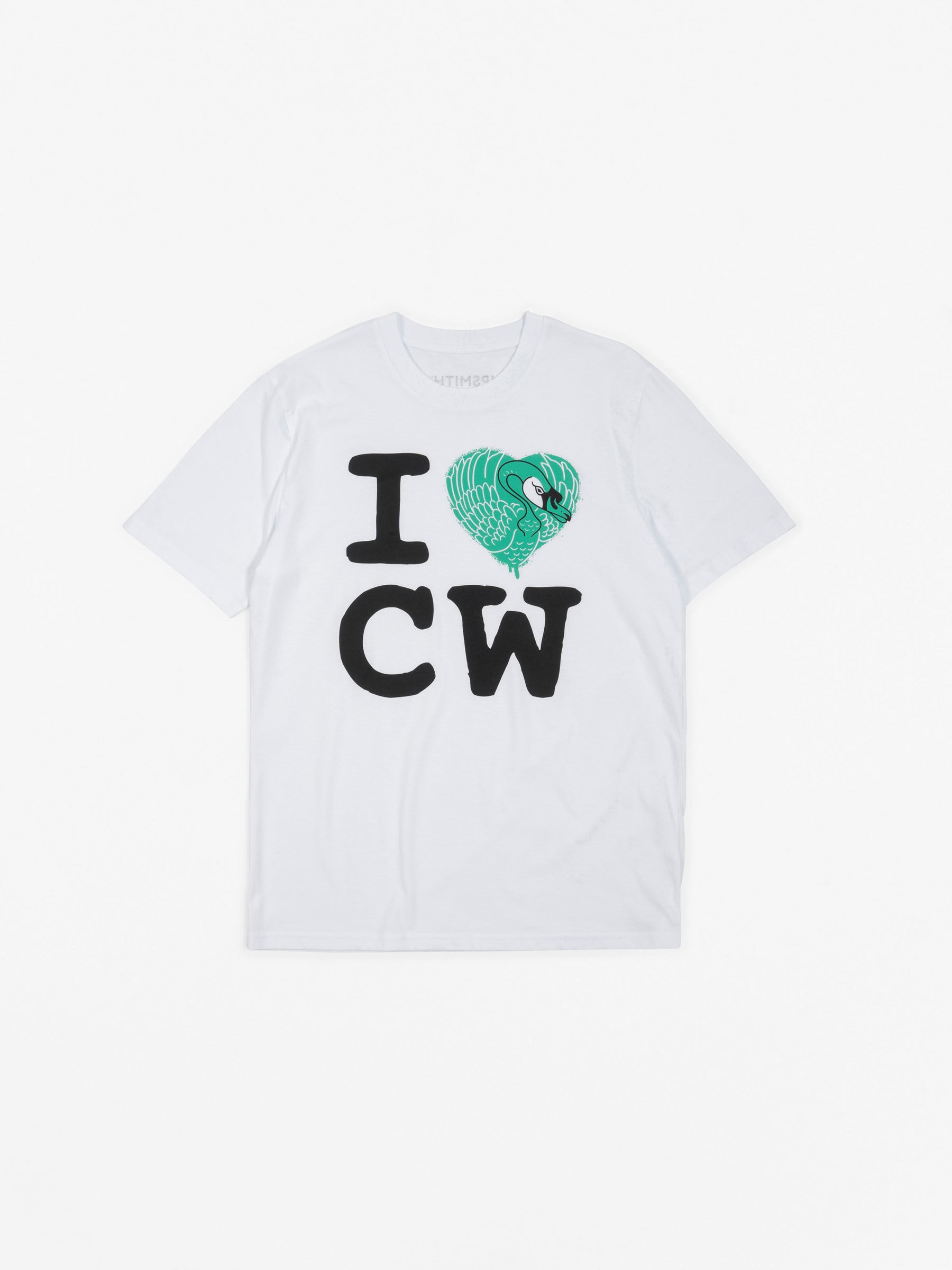 x Sipsmith I Heart Tee White/Green