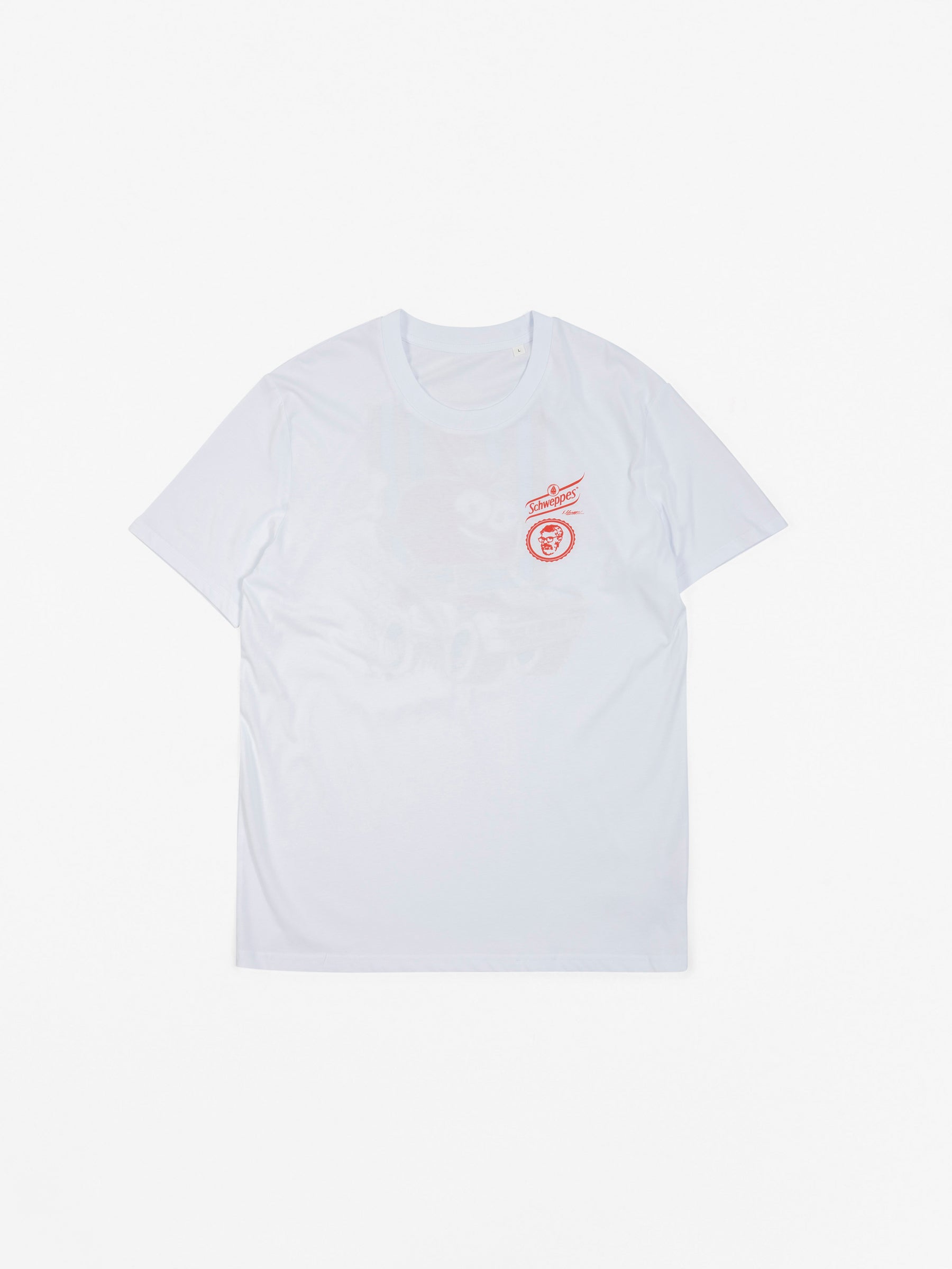 x Schweppes Pomegranate Tee White