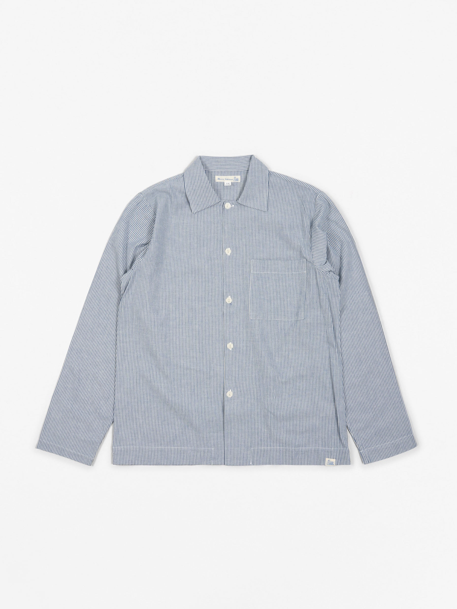 Pyjama Jacket Blue/Nature