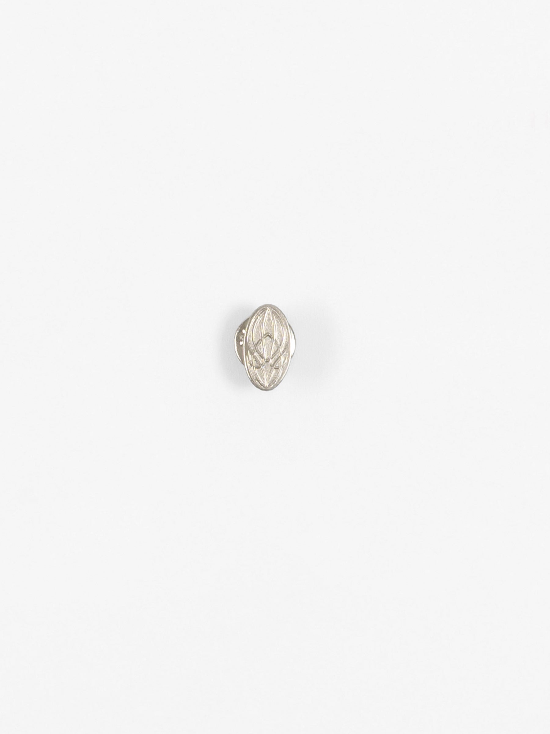 Roomers Logo Pin Silver